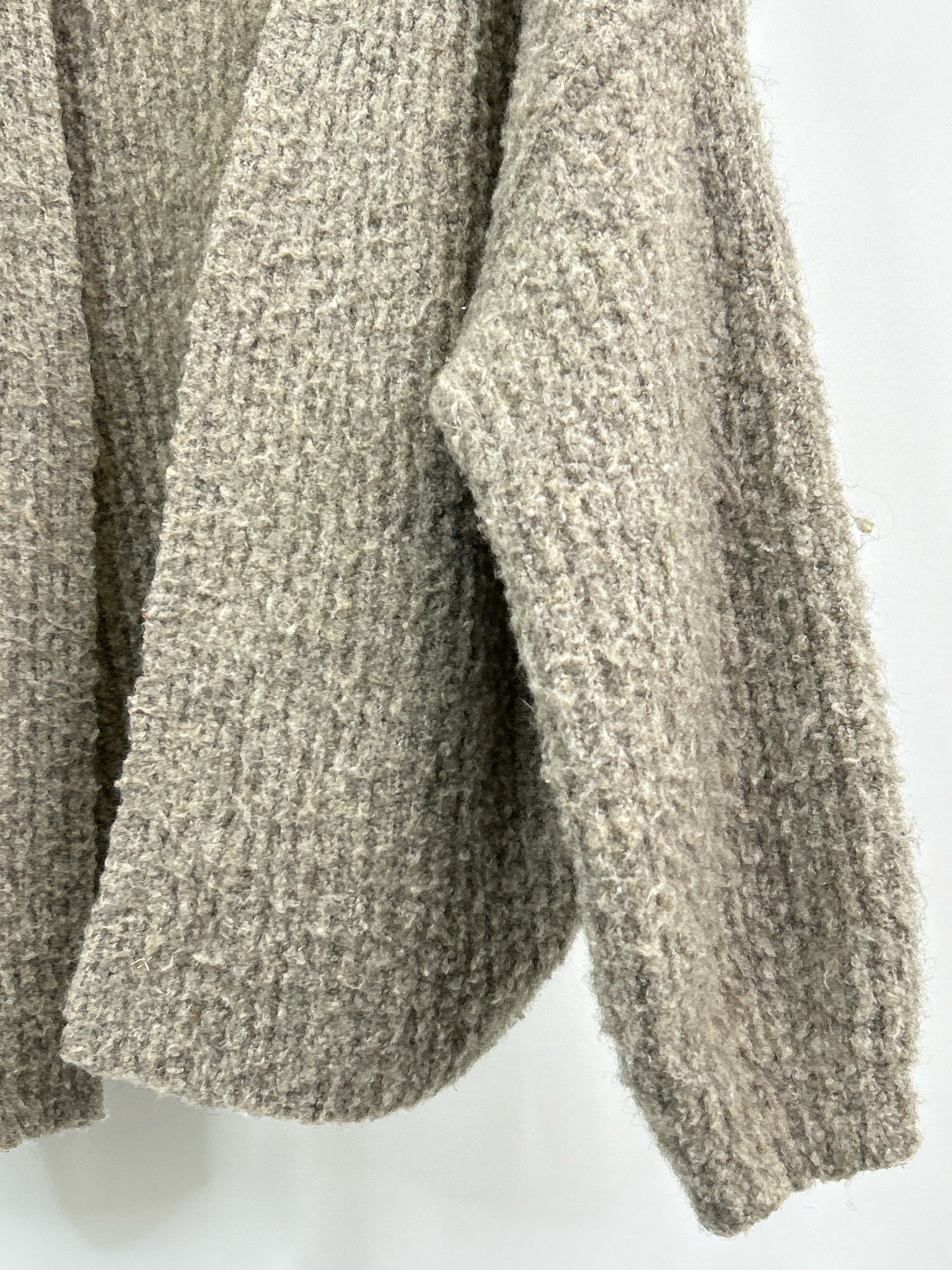 NEUFLORA Size M Beige Women Cardigan