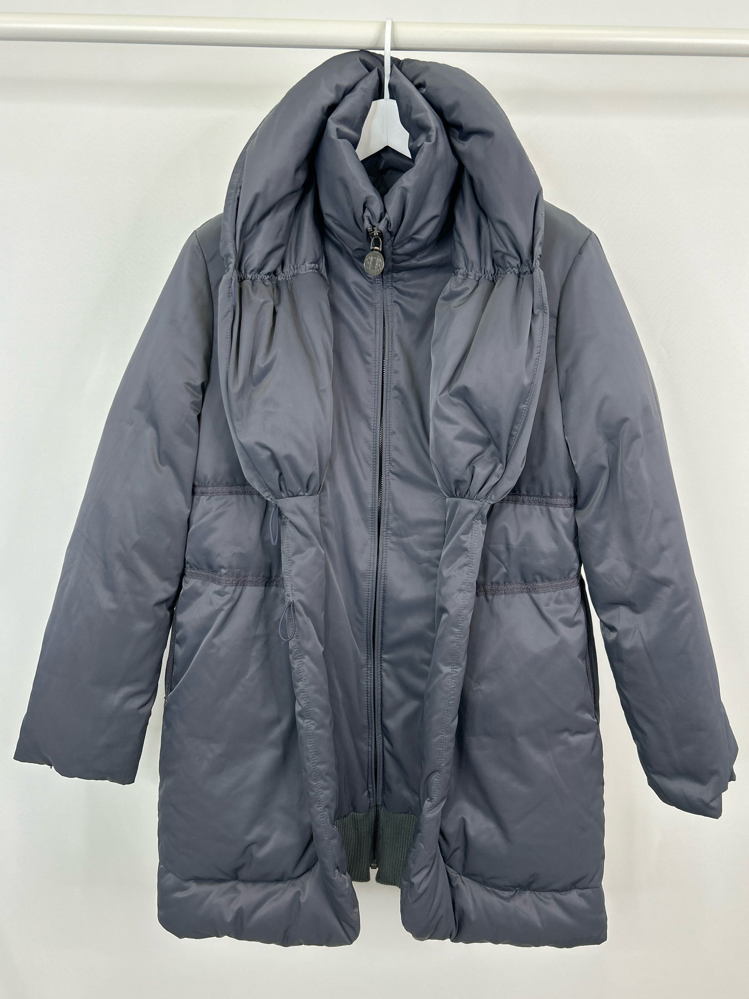 ELIE TAHARI Size M Gray Women Coat