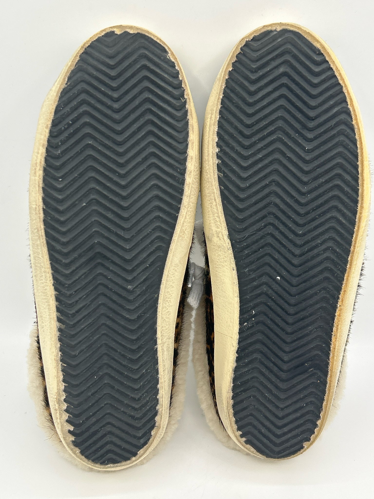 GOLDEN GOOSE Size 8 Brown and Black Women Sneakers