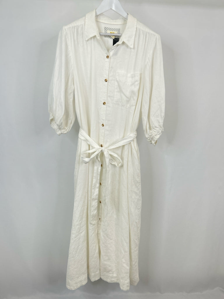 MAEVE Size XL White Women's Dress