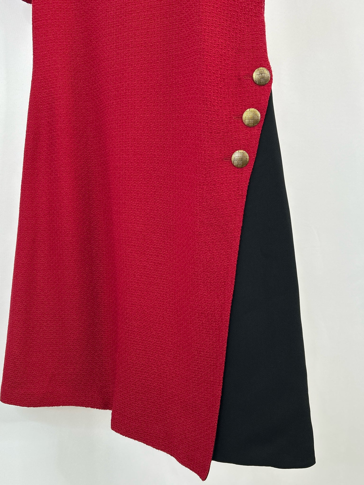 ST JOHN Size 10 Red Women's Dress