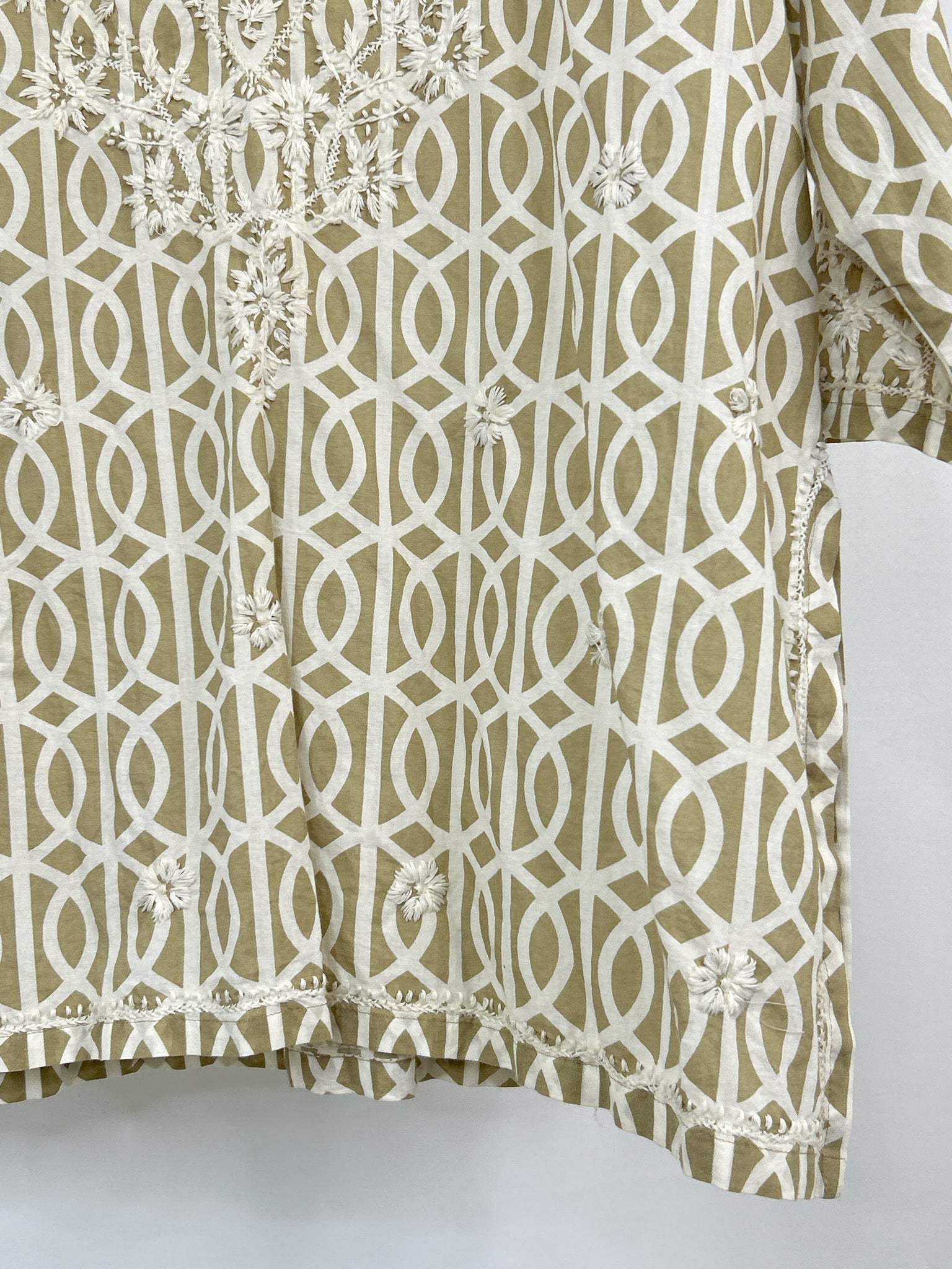 GRETCHEN SCOTT Size XL Light Olive Green Women Top