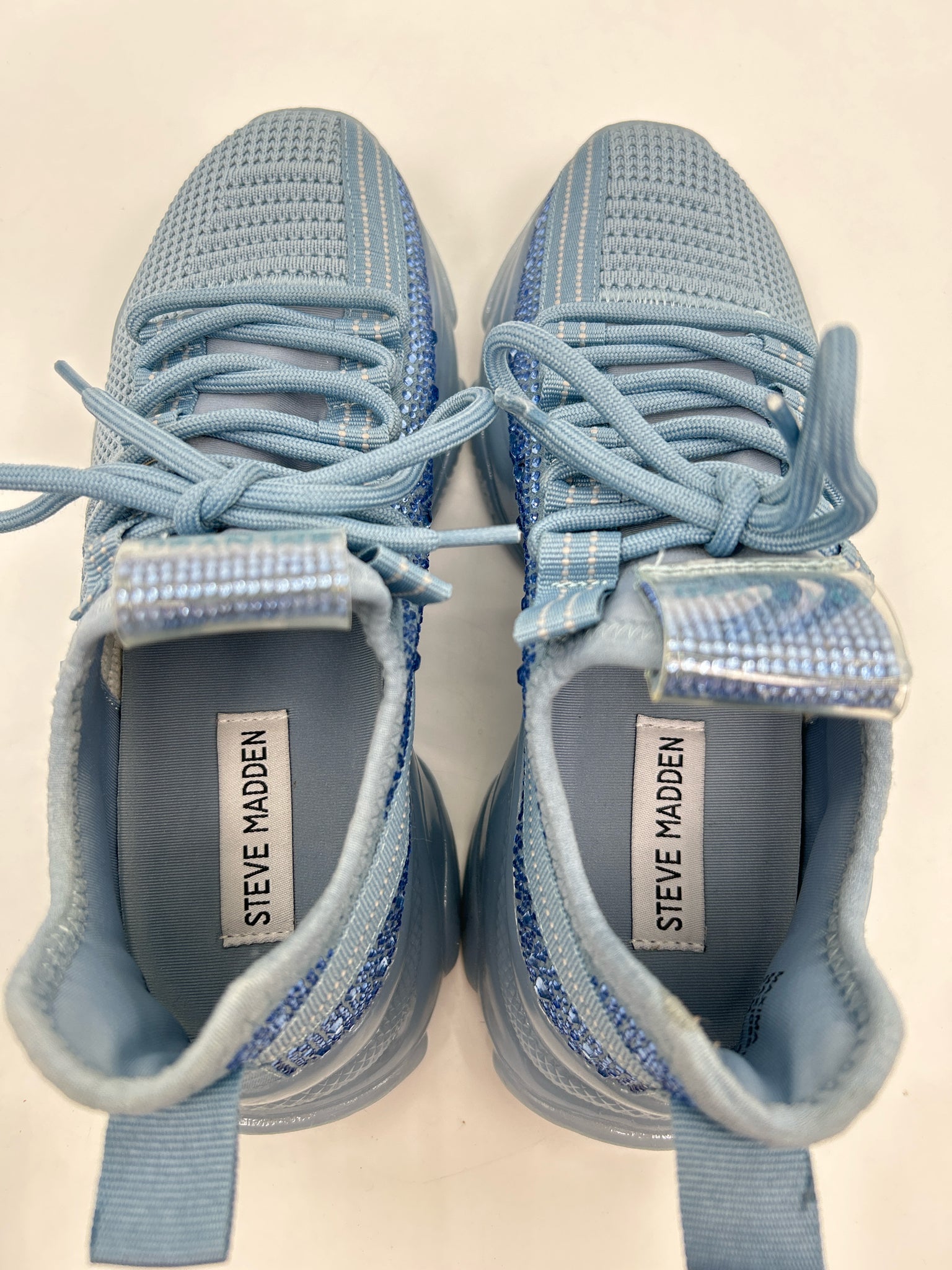 STEVE MADDEN Size 6.5M Blue Women Sneakers
