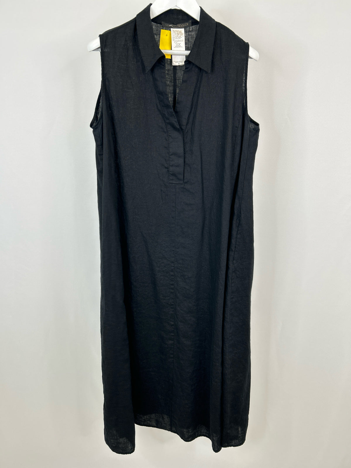 MARINA RINALDI Size 16 Black Women Dress