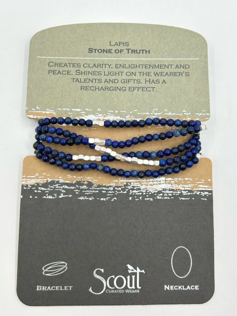 SCOUT CURATED WEARS Women Size One Size Blue Bracelet Necklace