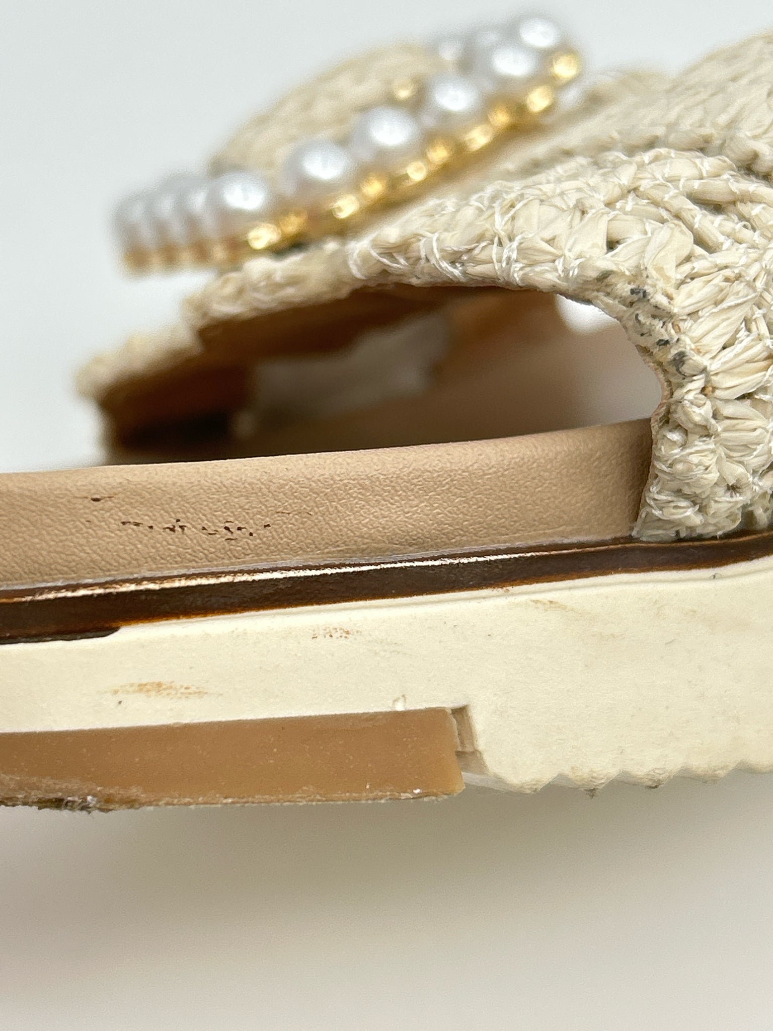 DOLCE VITA Size 8.5 Natural Women Sandal