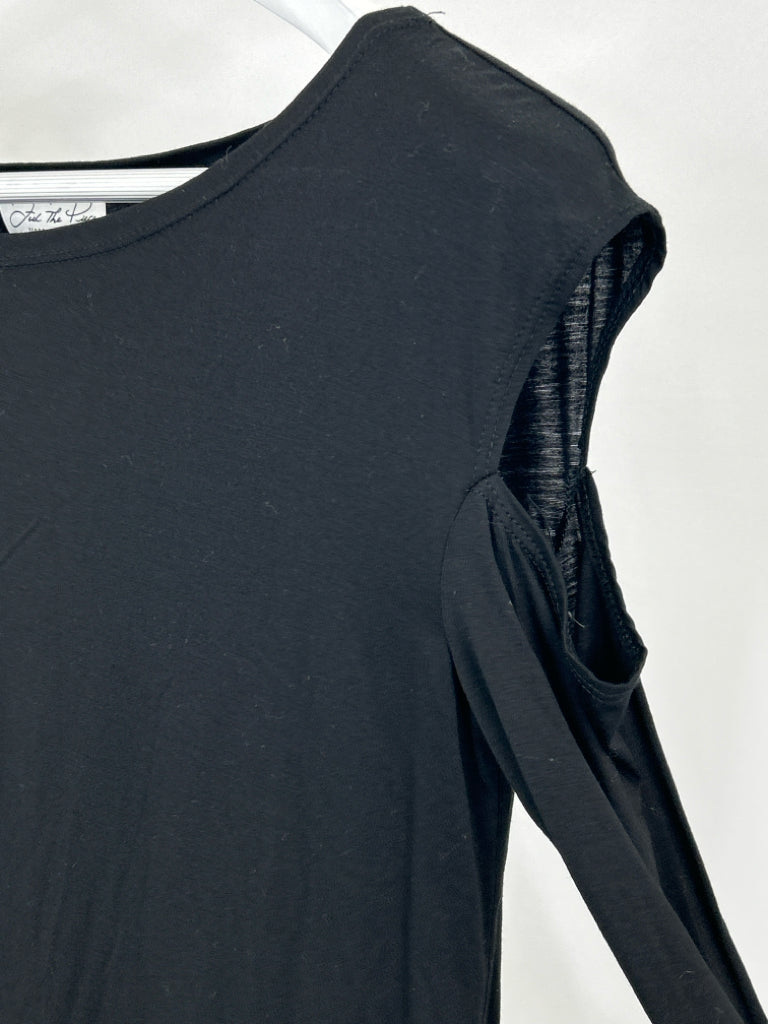 FEEL THE PIECE Women Size XS/S Black Top NWT