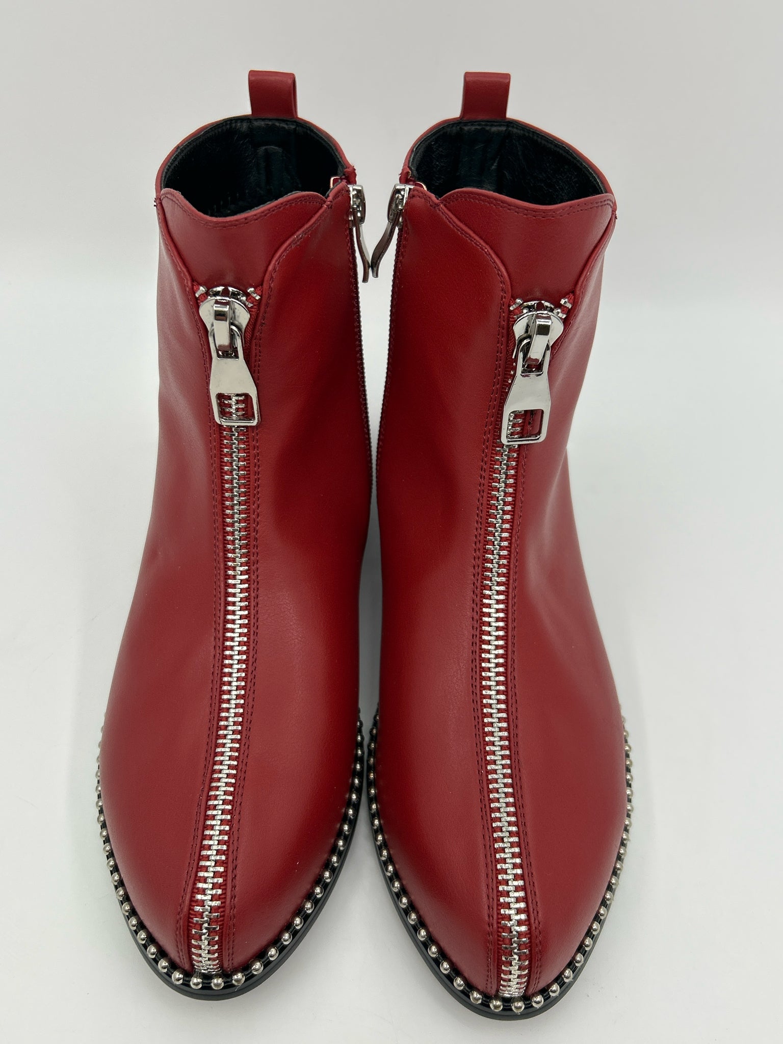 NU NINETY UNION Size 11 Red Women Booties