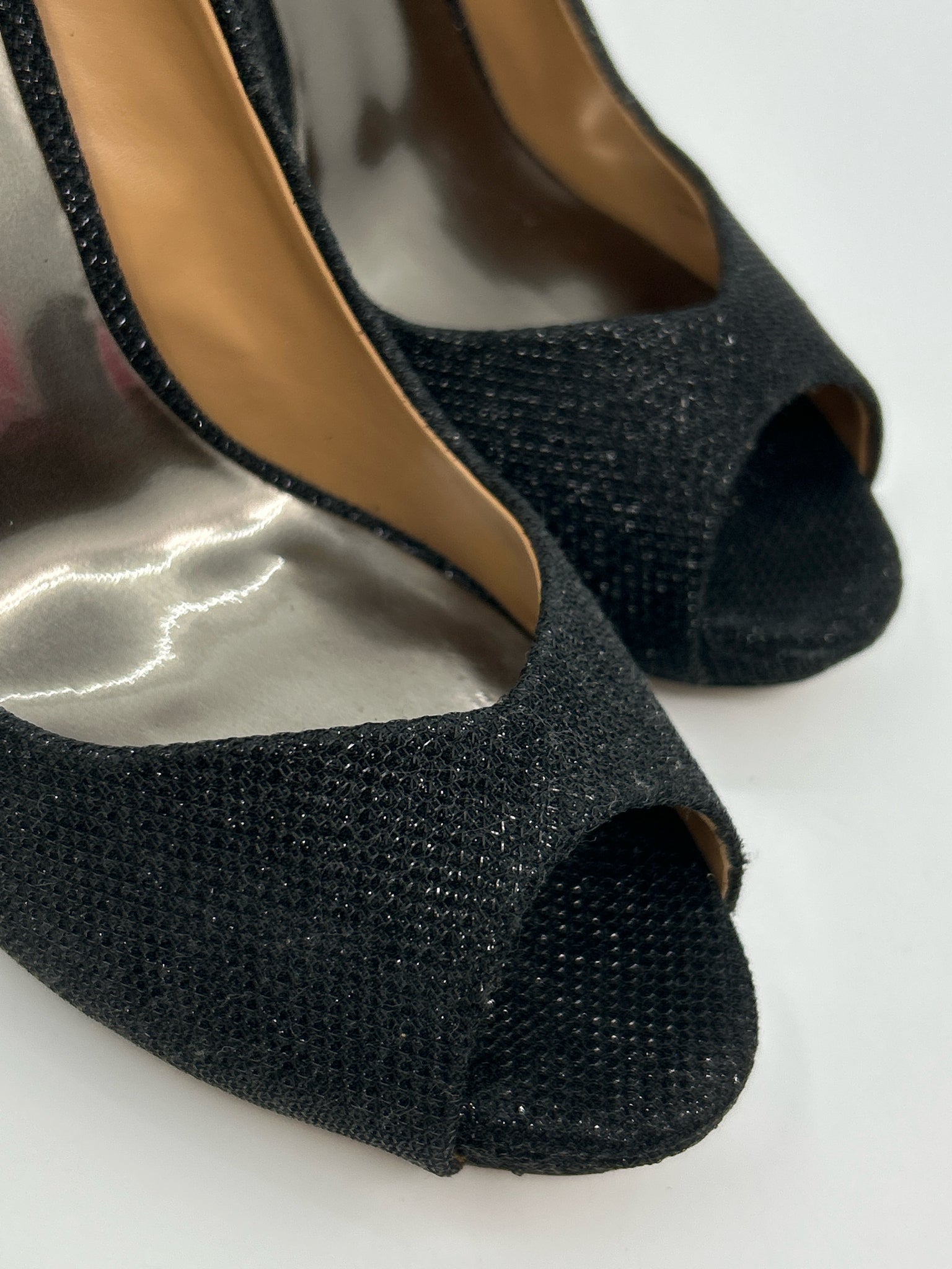 BADGLEY MISCHKA Size 8M Black Women Pumps