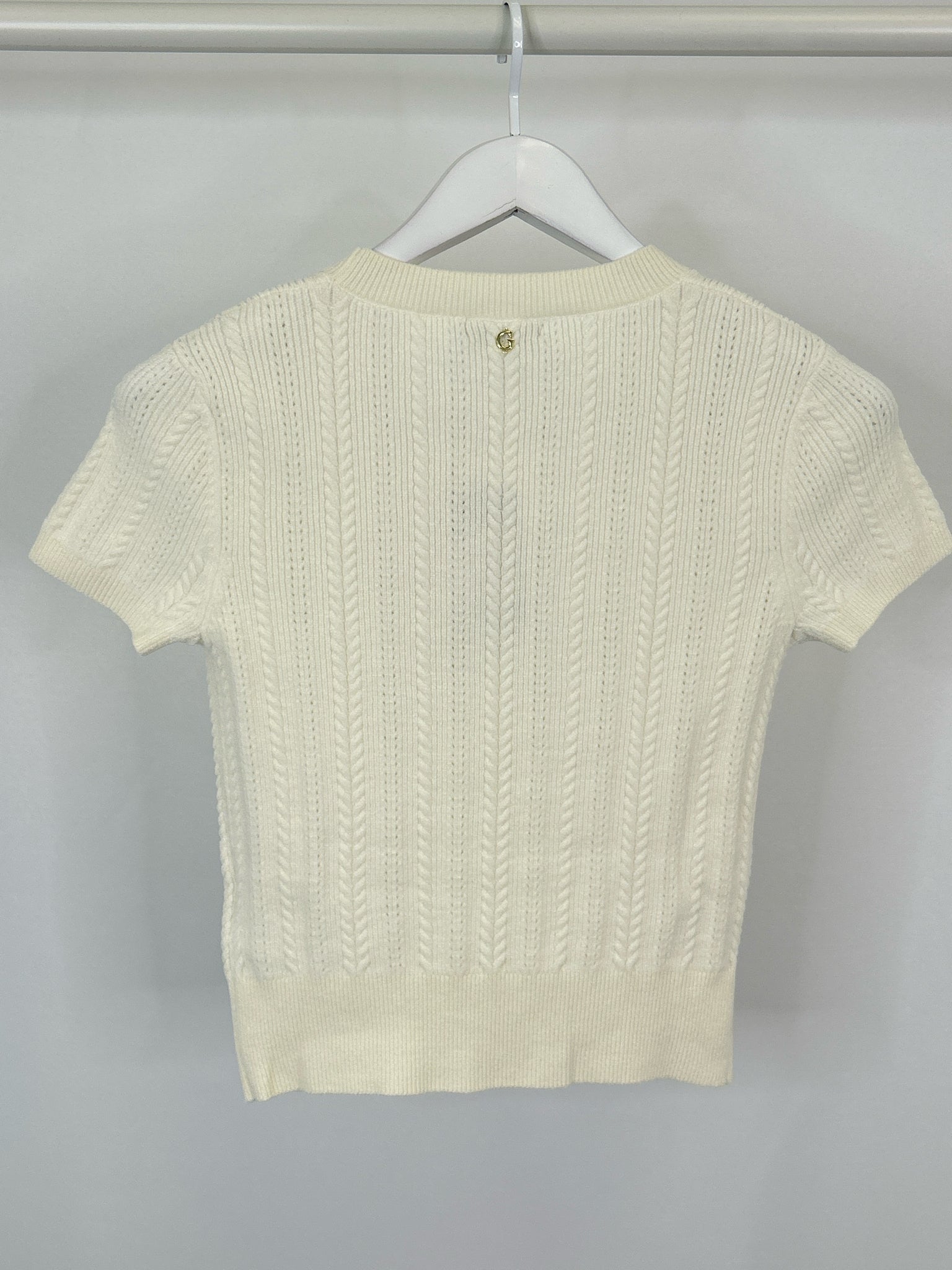 GUESS Size S White Women Sweater