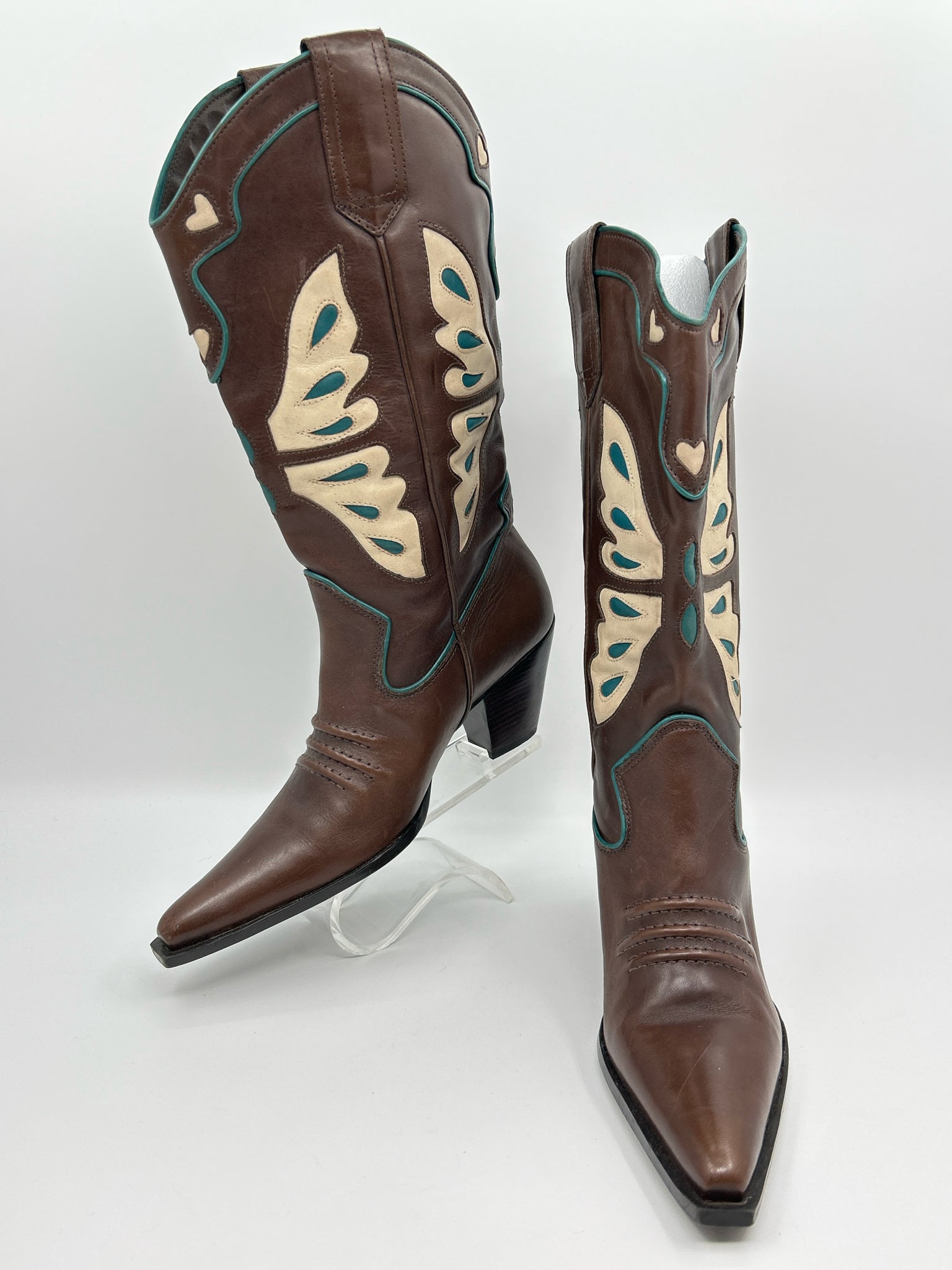 NINE WEST Size 7.5M Brown Women Boots