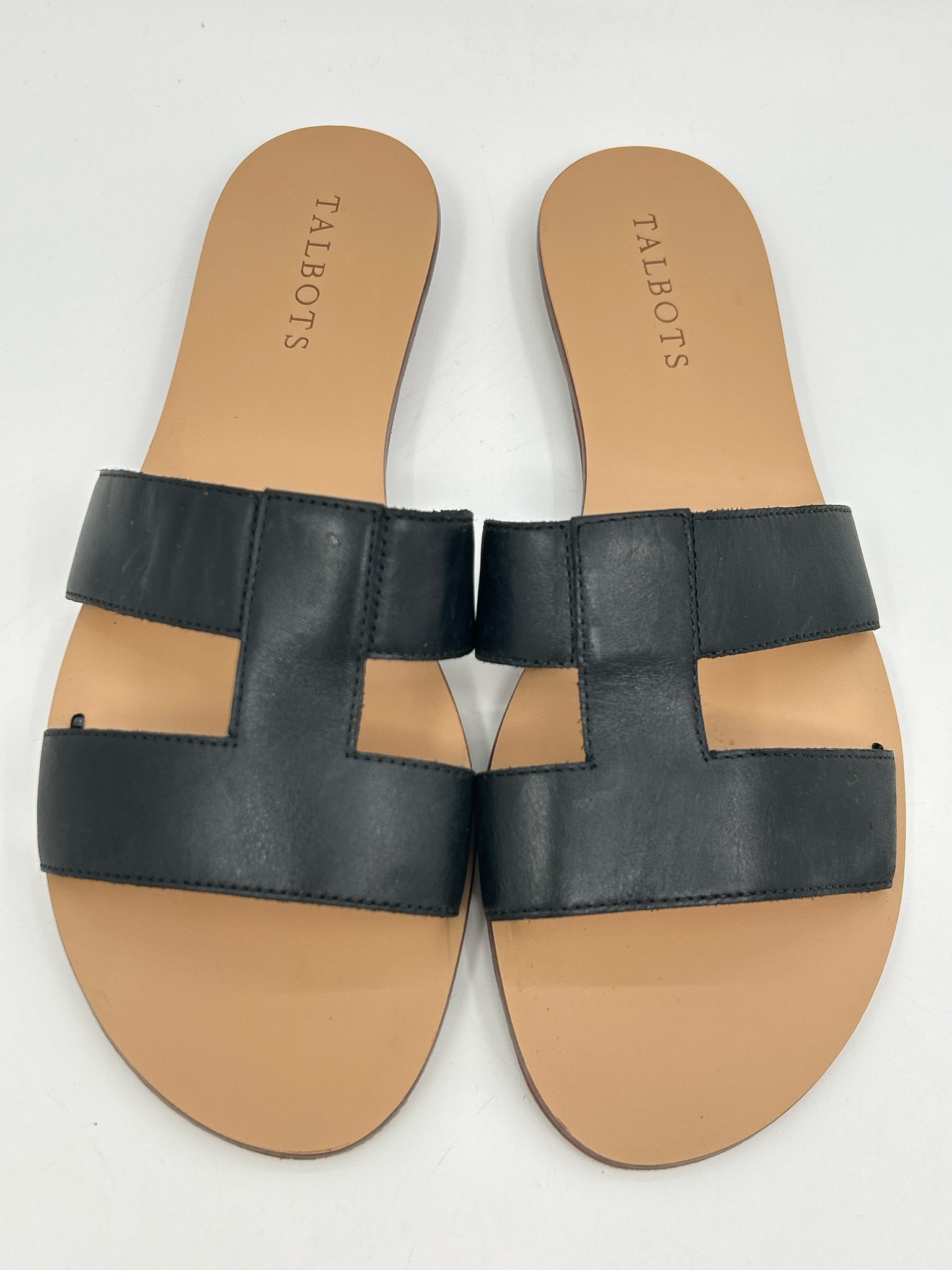 TALBOTS Size 8M Black Women Sandal
