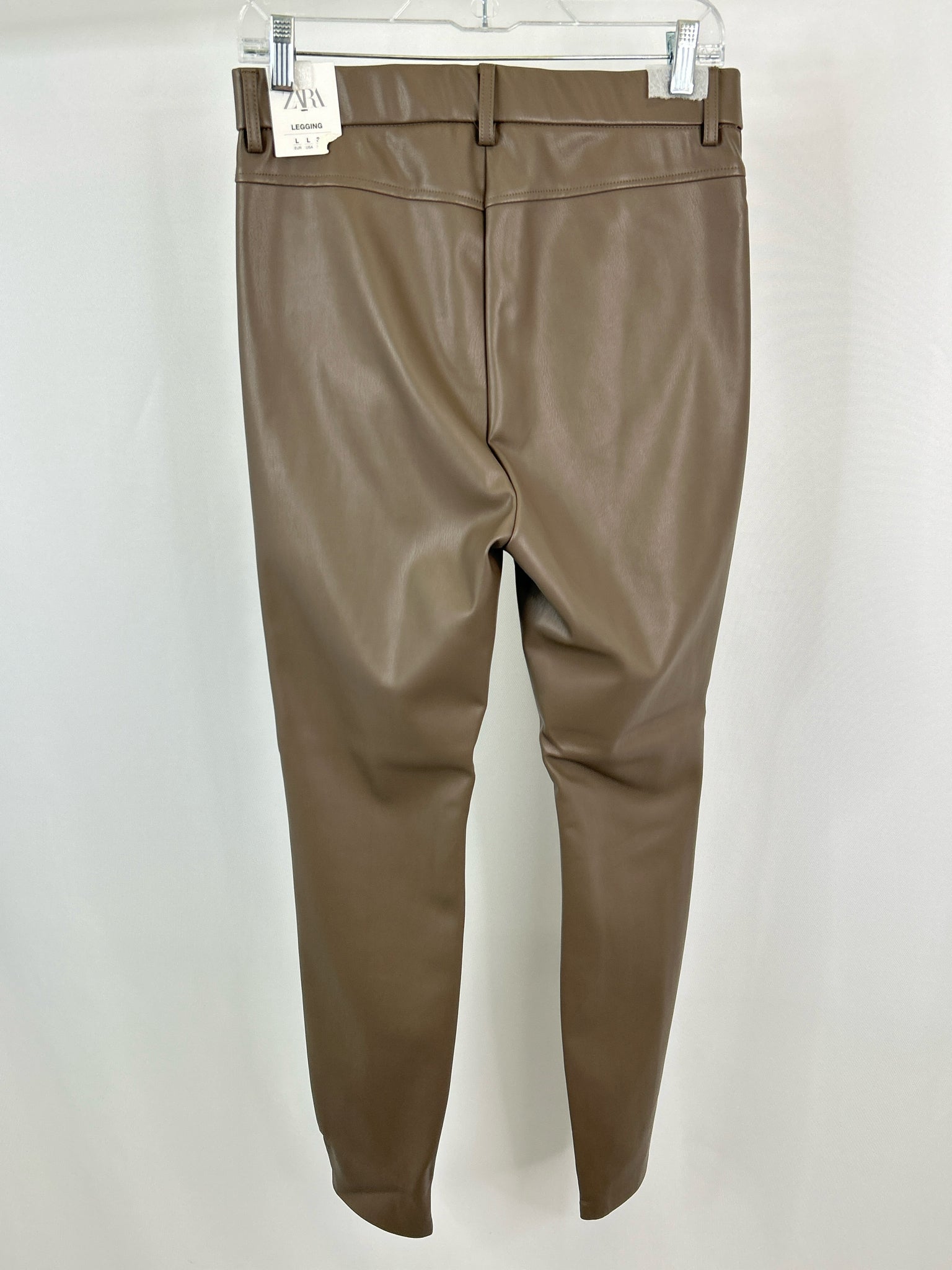 ZARA NWT Size L Taupe Women Pants