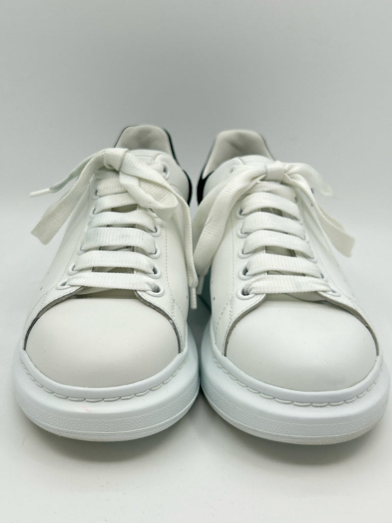 ALEXANDER MCQUEEN Women EU Size 39 White & Black Sneakers