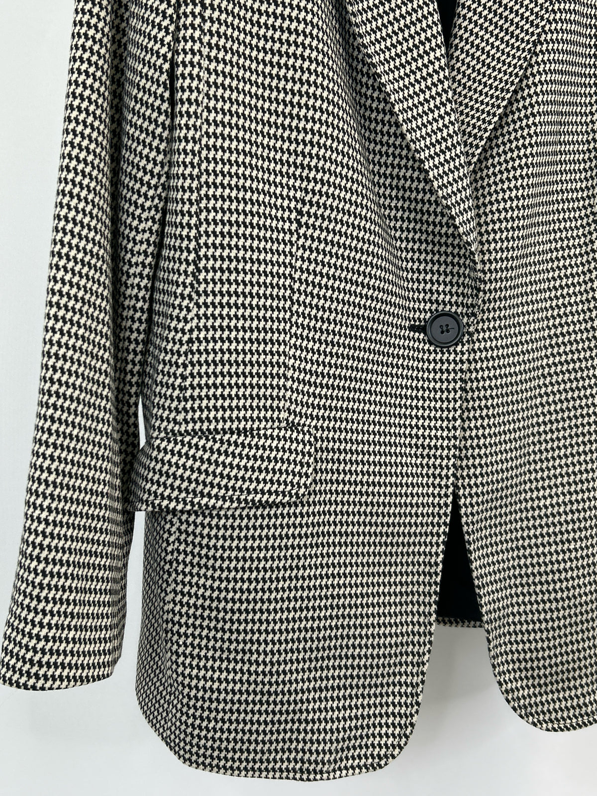 MAX STUDIO Size XL Black & Grey Women Blazer