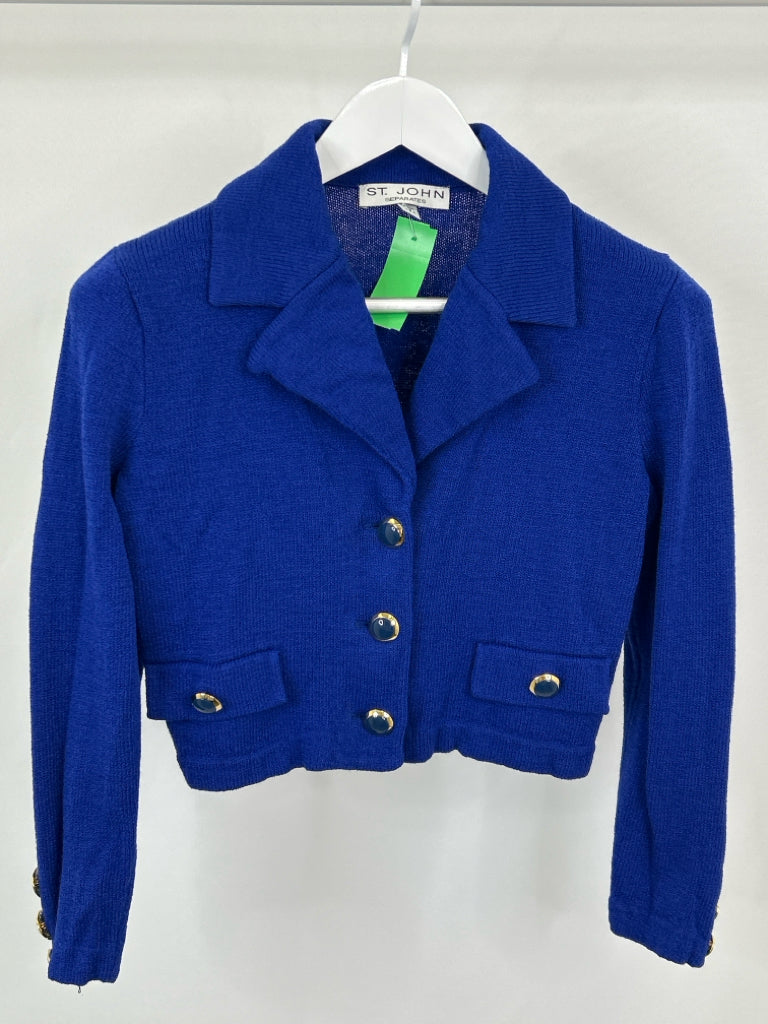 ST. JOHN Separates Women Size S Royal Blue Jacket