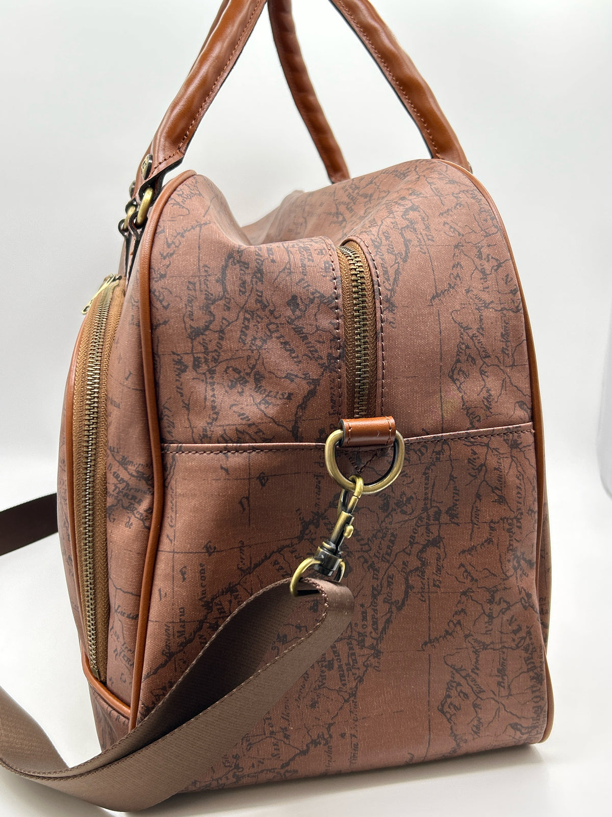 PATRICIA NASH NWT Brown Print Luggage