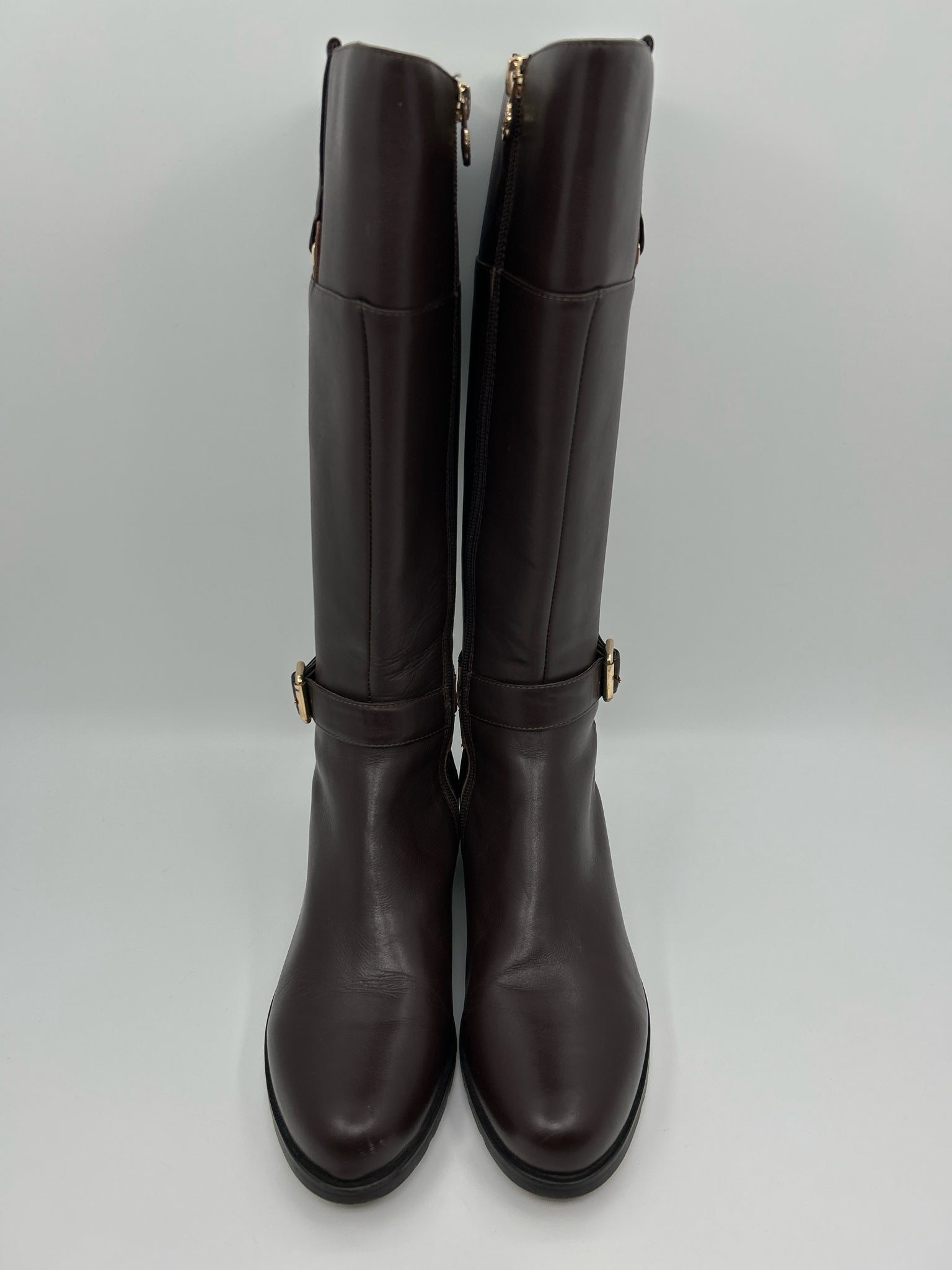 SOLEMANI Size 8M Brown Women Boots