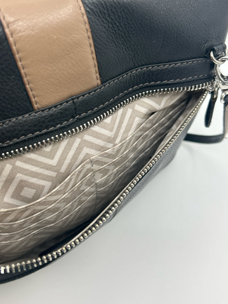 BRIGHTON BLACK AND TAUPE Purse