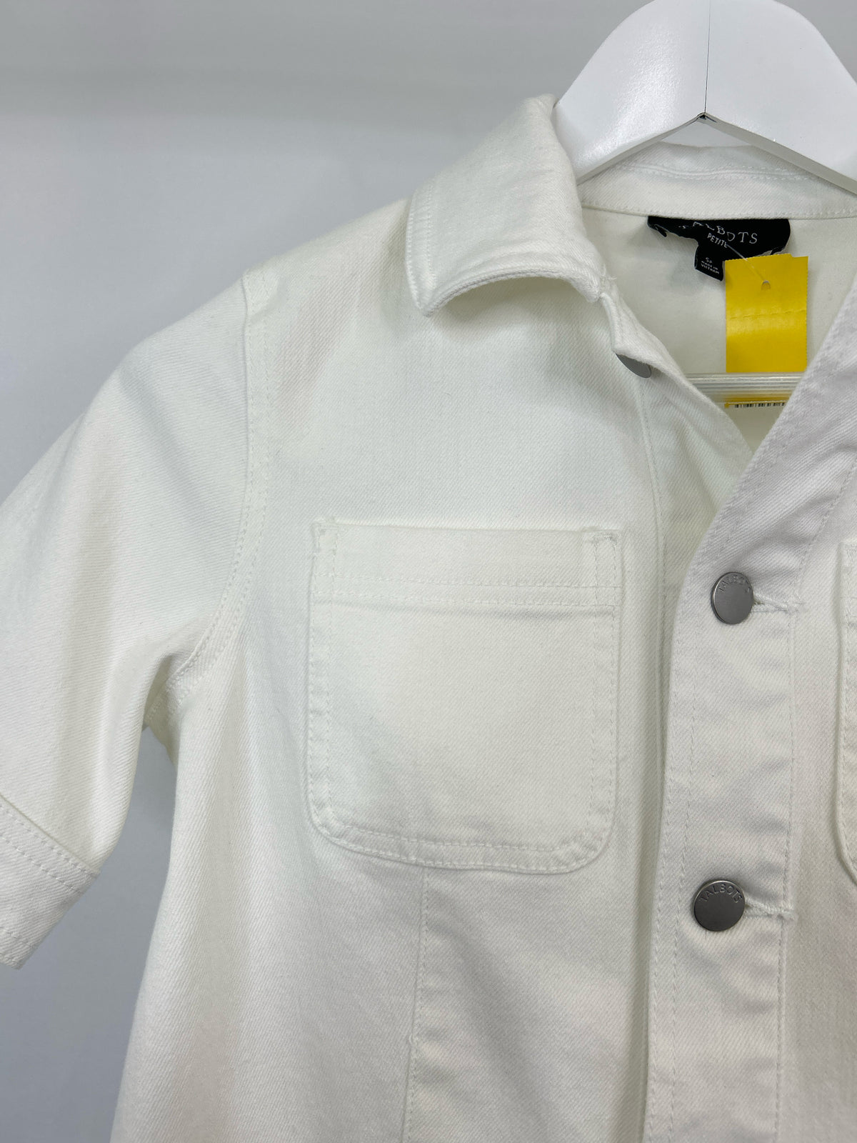 TALBOTS Size SP White Women Jacket