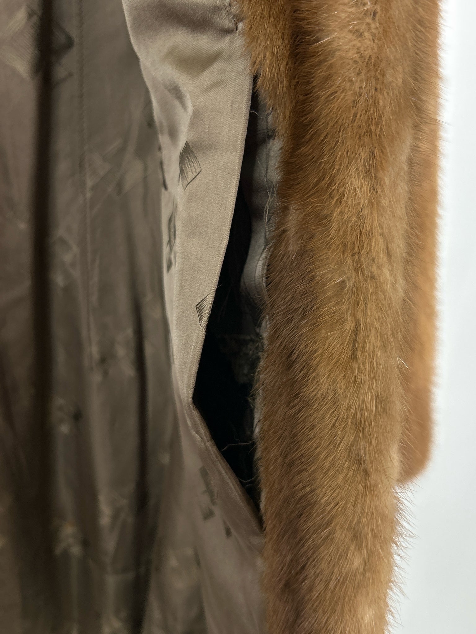NO BRAND Size XS/S Brown Women Coat