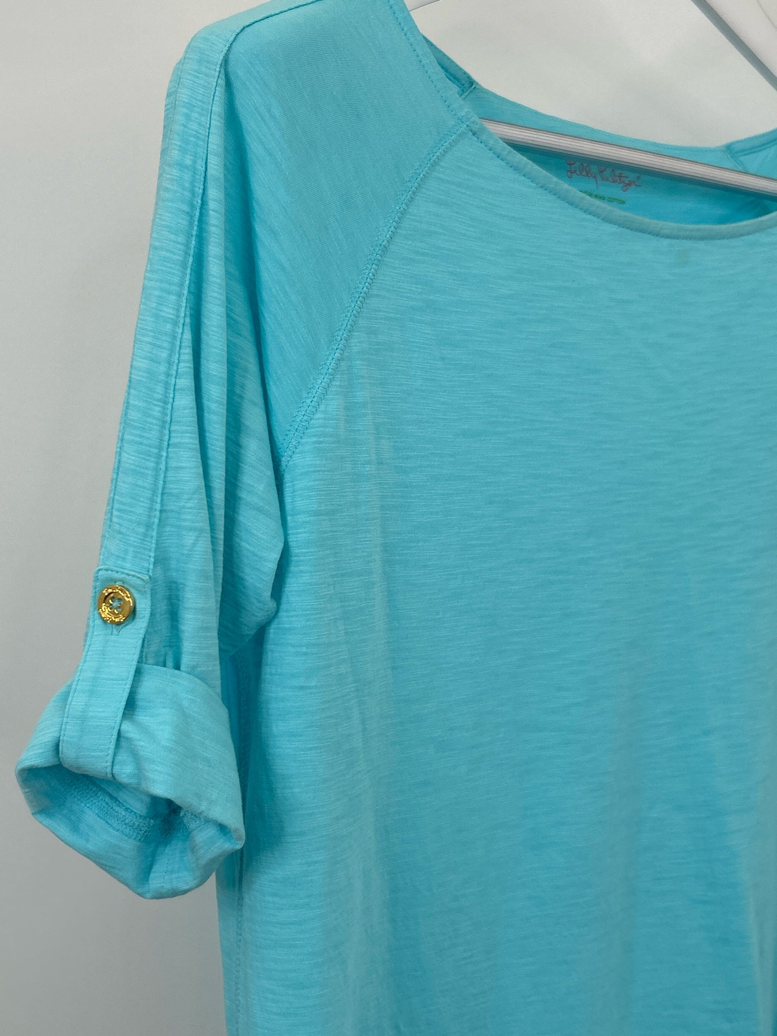 LILLY PULITZER Size M AQUA Women Dress
