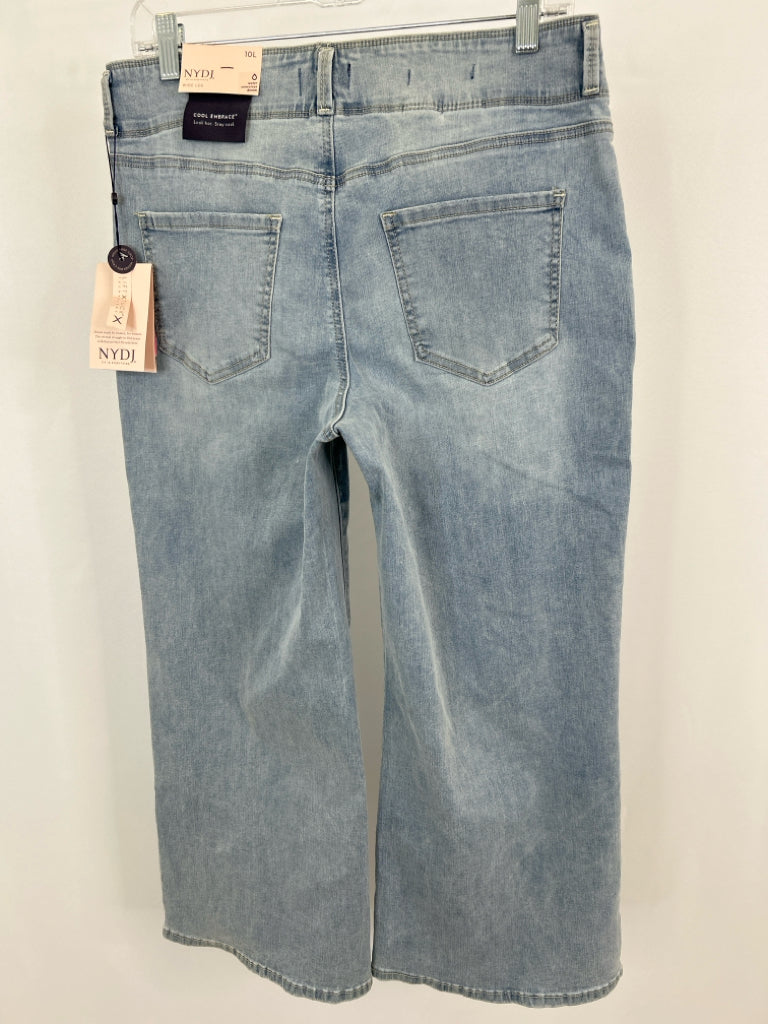 NYDJ Size 10L BLUE DENIM Women's jeans