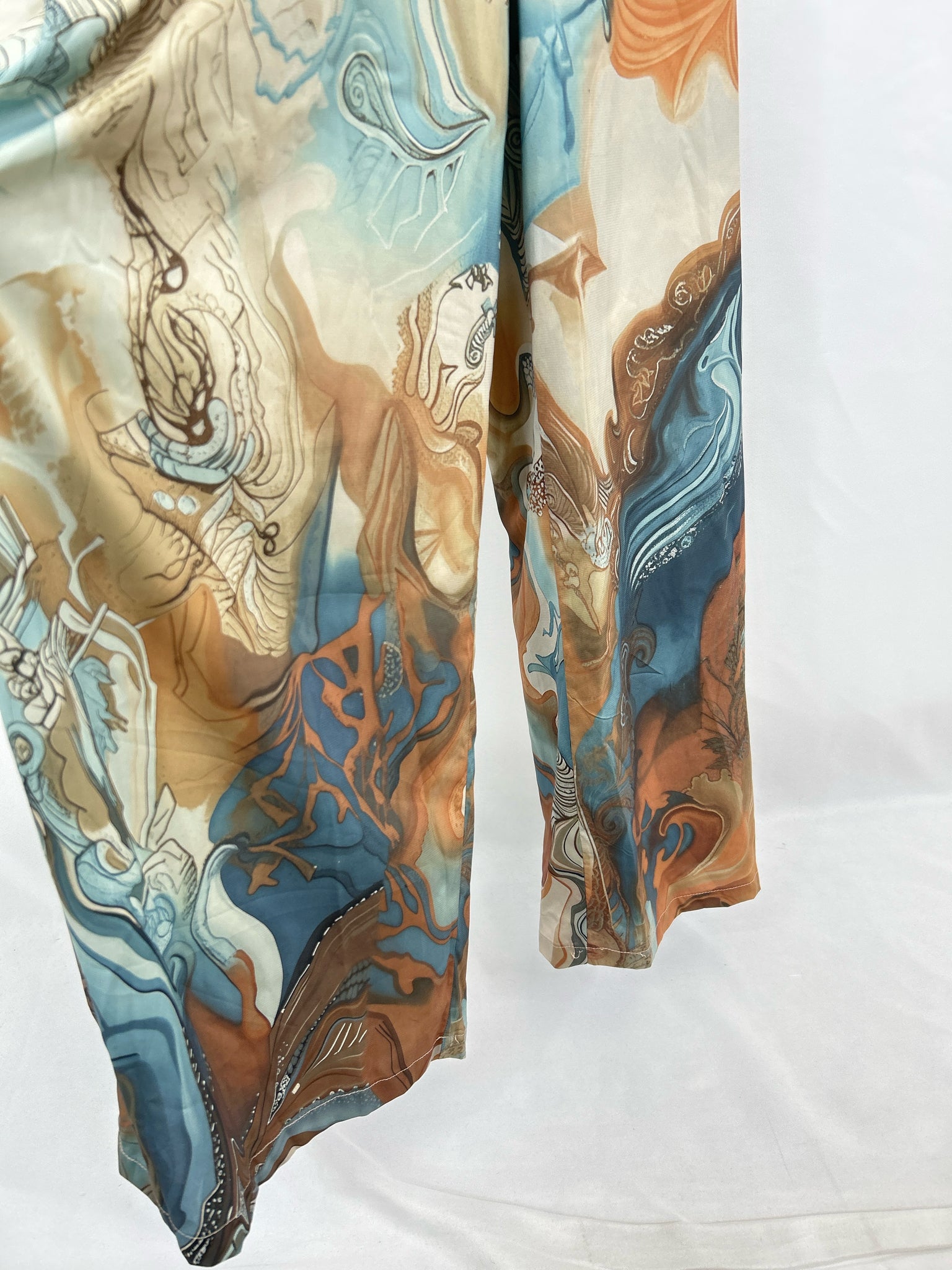 Oyrosy Size M TEAL AND BROWN Women Jumpsuit