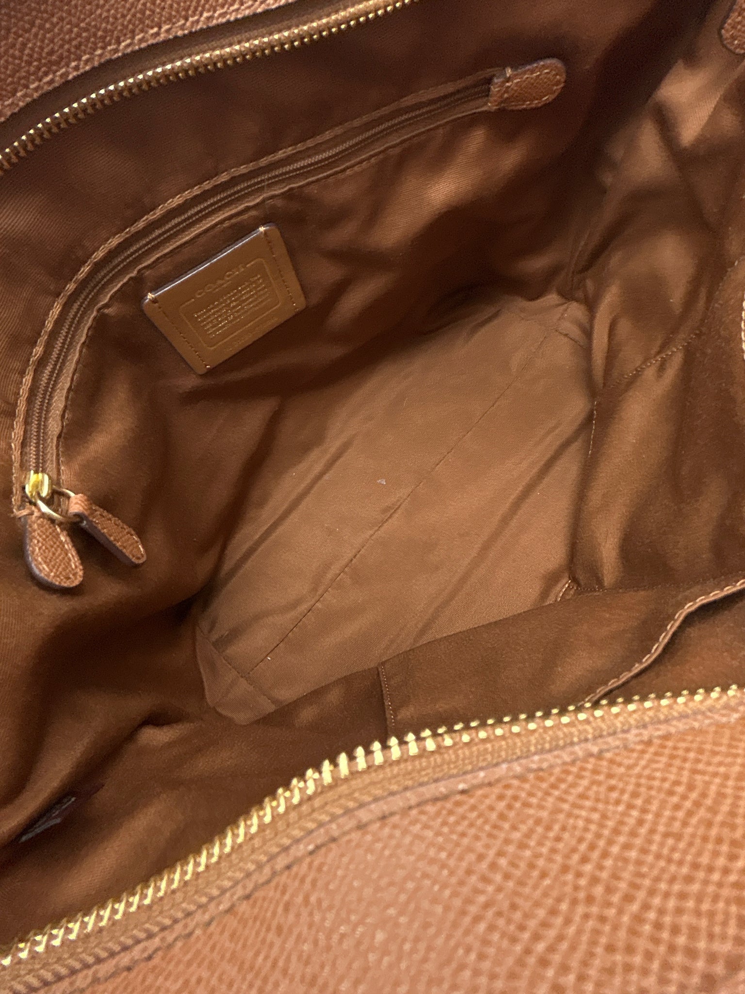 Coach Brown Women Tote
