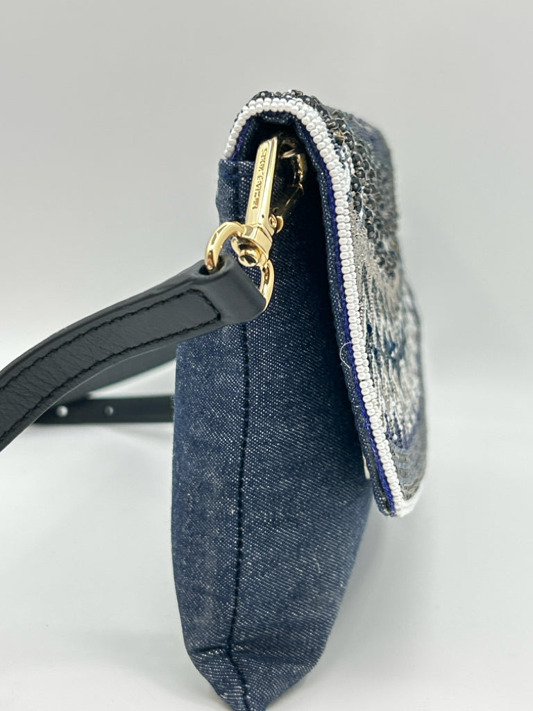 MARY FRANCES Blue Women's Purse