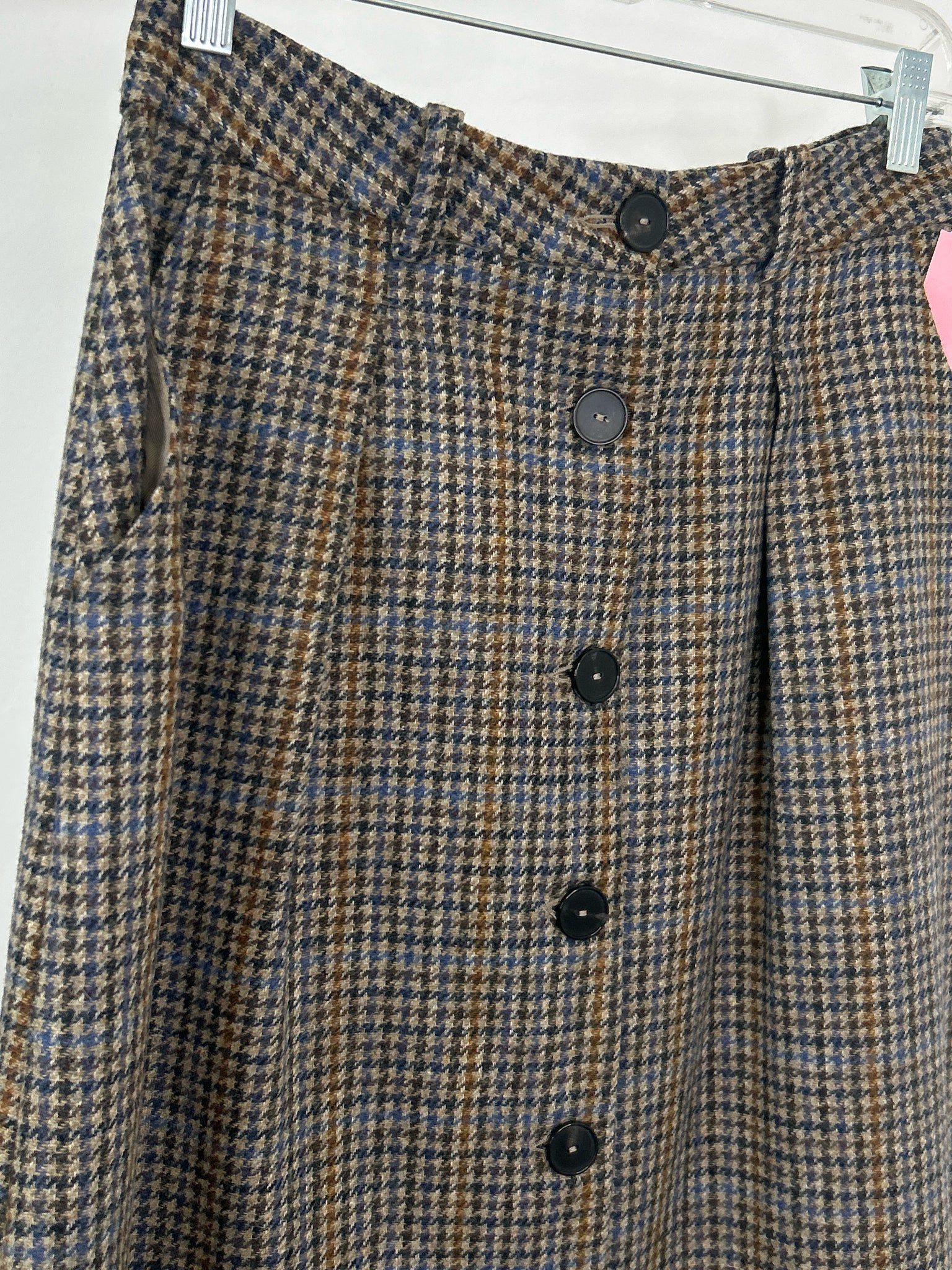 ZARA Size M Brown Print Women Skirt