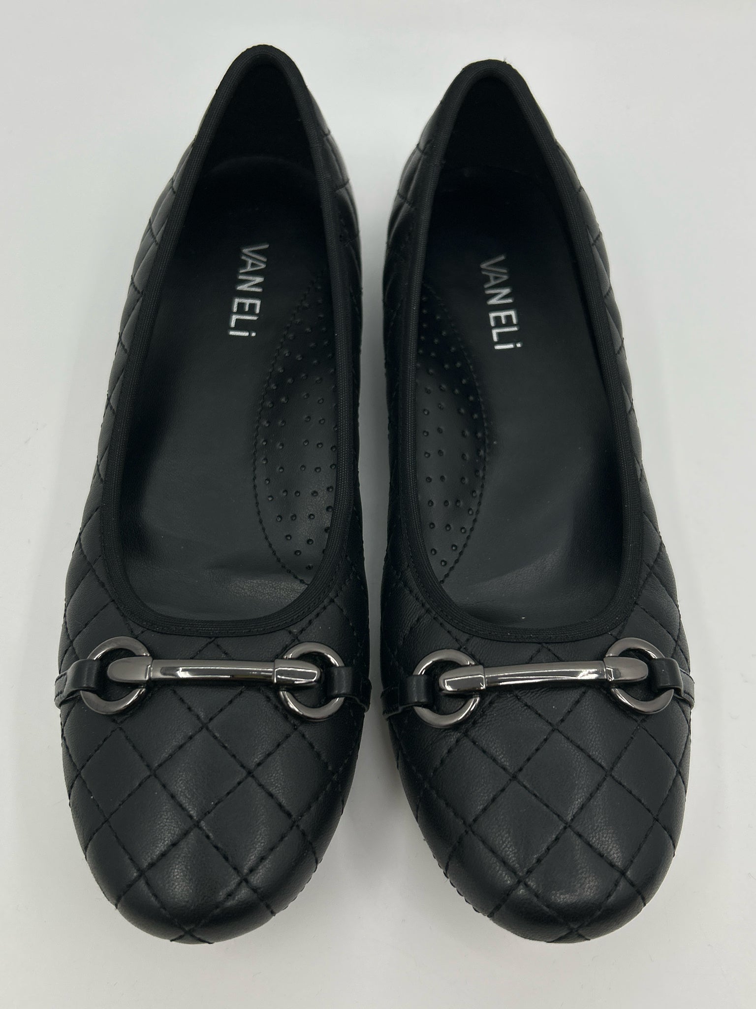 VANELI Size 8.5N Black Women Flats
