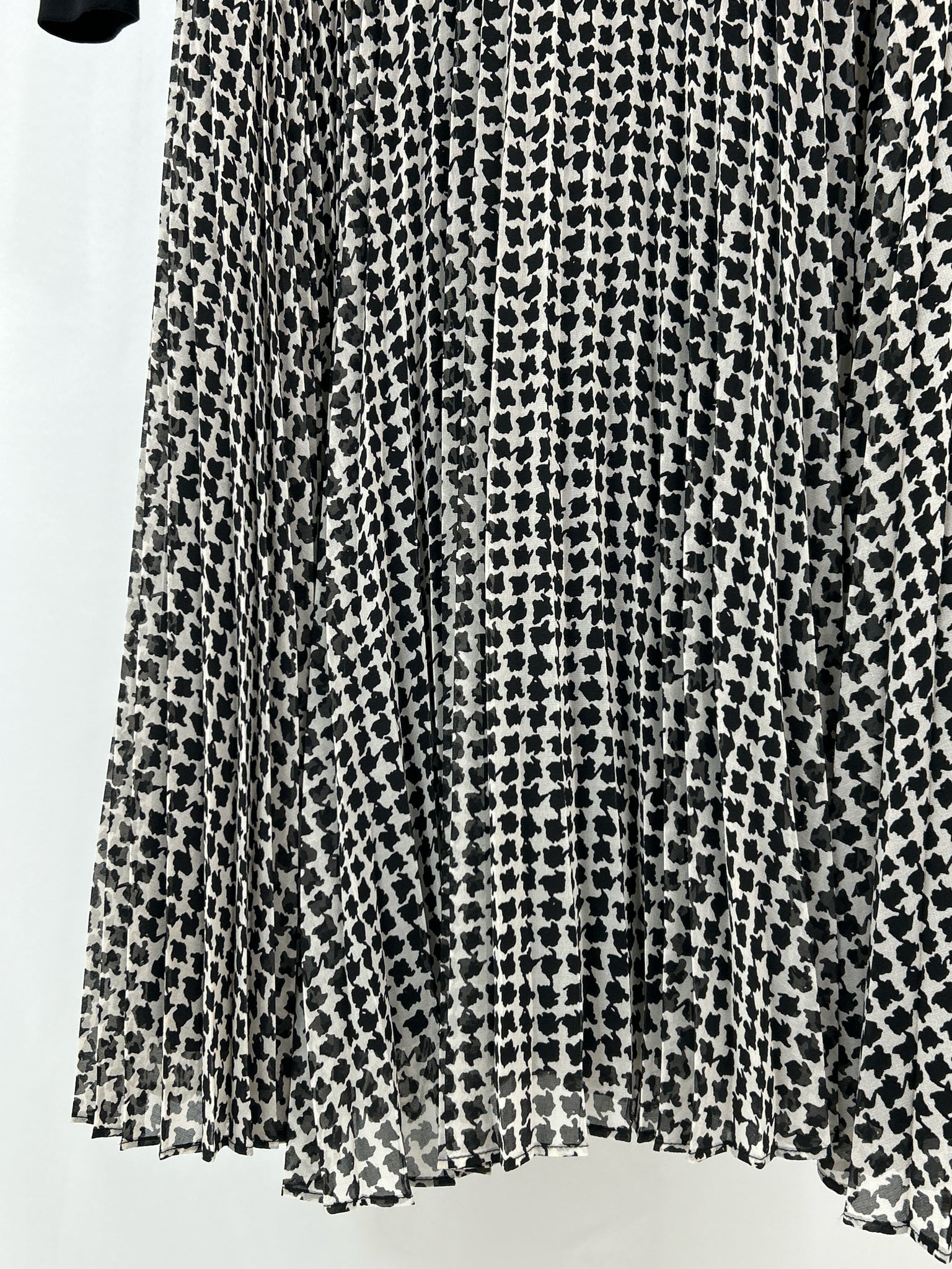 ANN TAYLOR Size 8 Black and White Women Dress