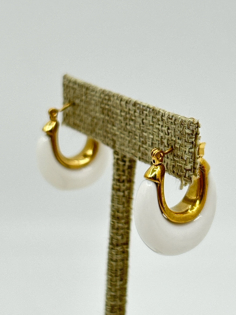 EYE CANDY NIB Women Gold Earrings