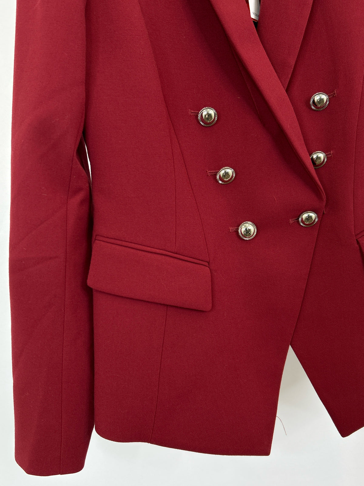 White House Black Market Size 6 Red Women Blazer