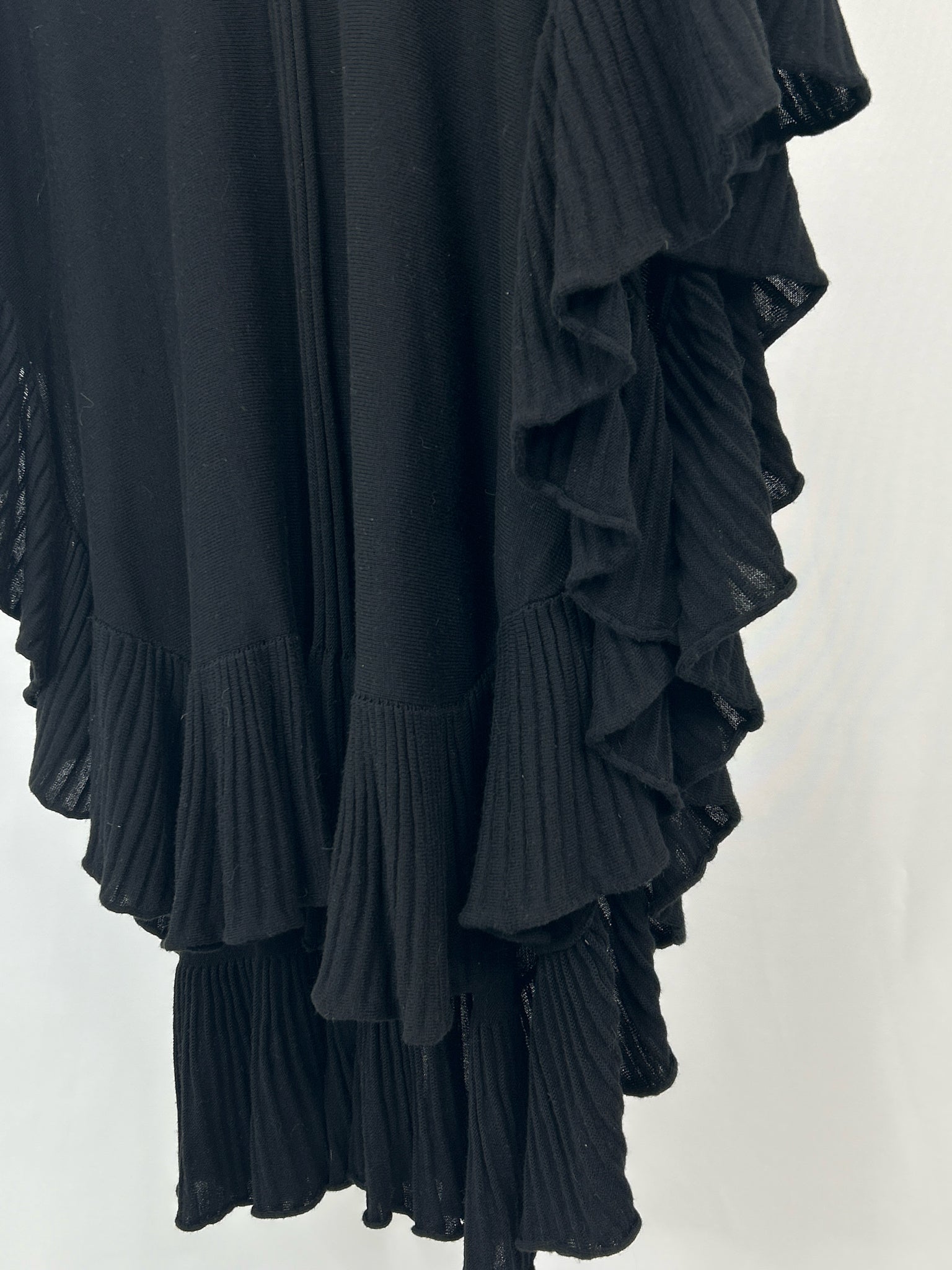 MAX STUDIO Size One Size Black Women Poncho NWT