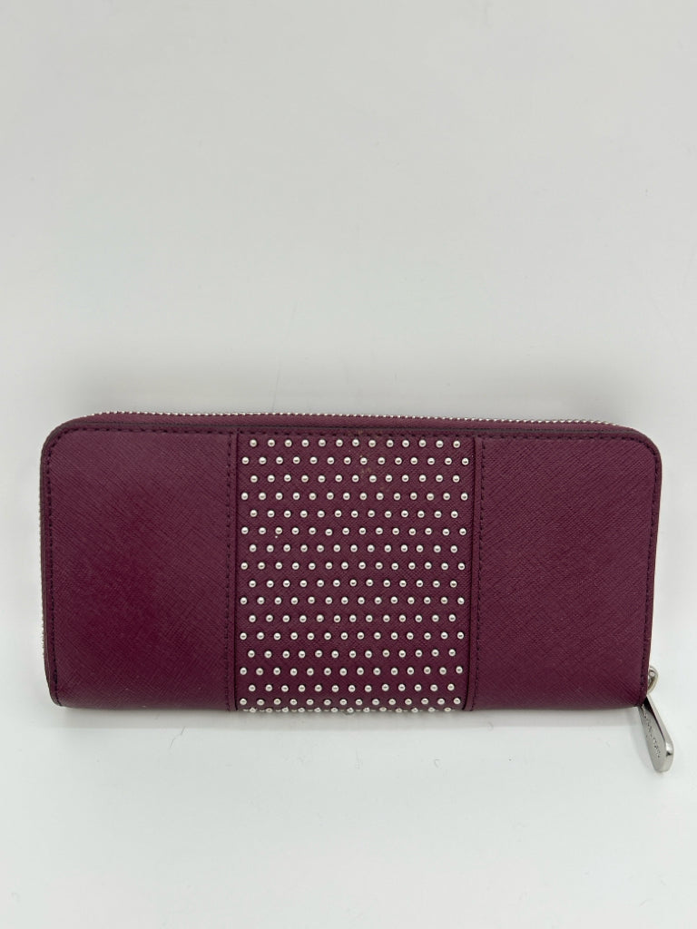 MICHAEL KORS Burgundy Wallet