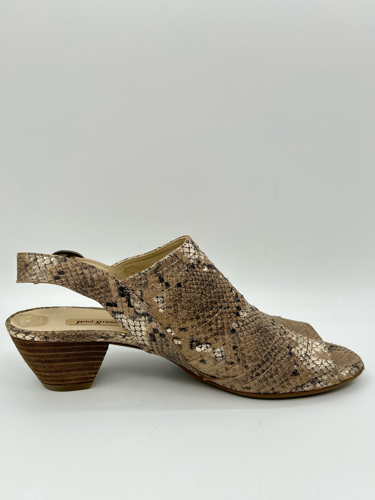 PAUL GREEN Size 6.5 Brown Women Sandal