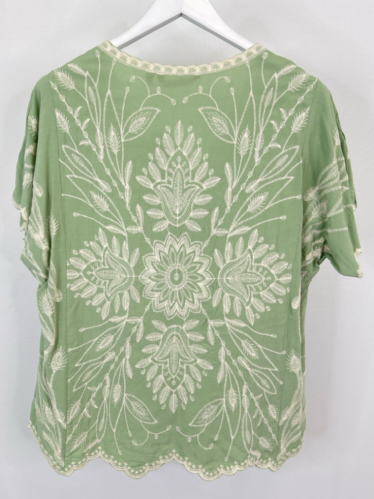 SOFT SURROUNDINGS Size XL SAGE Women's Top