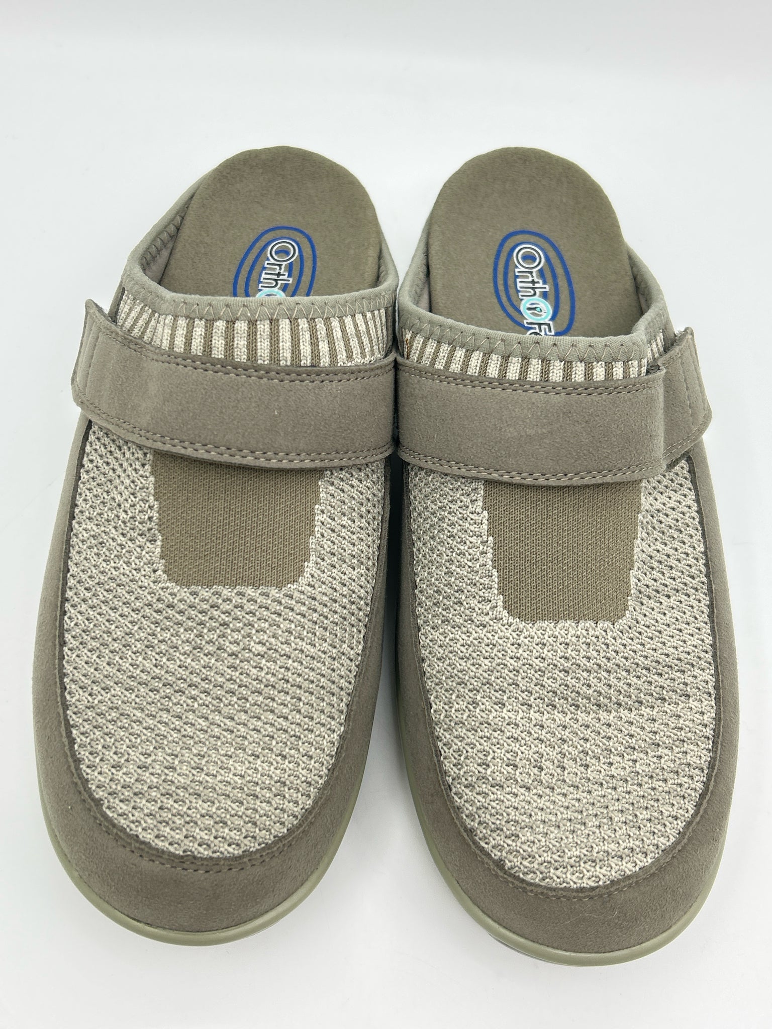 ORTHOFEET Size 8 Grey Women Sneakers