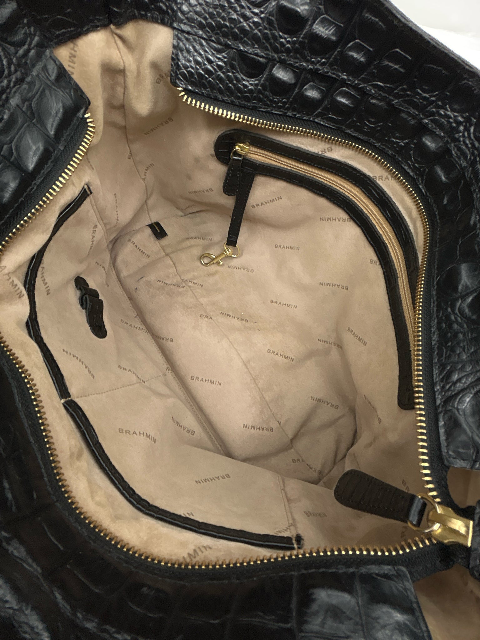 BRAHMIN Black Women Tote