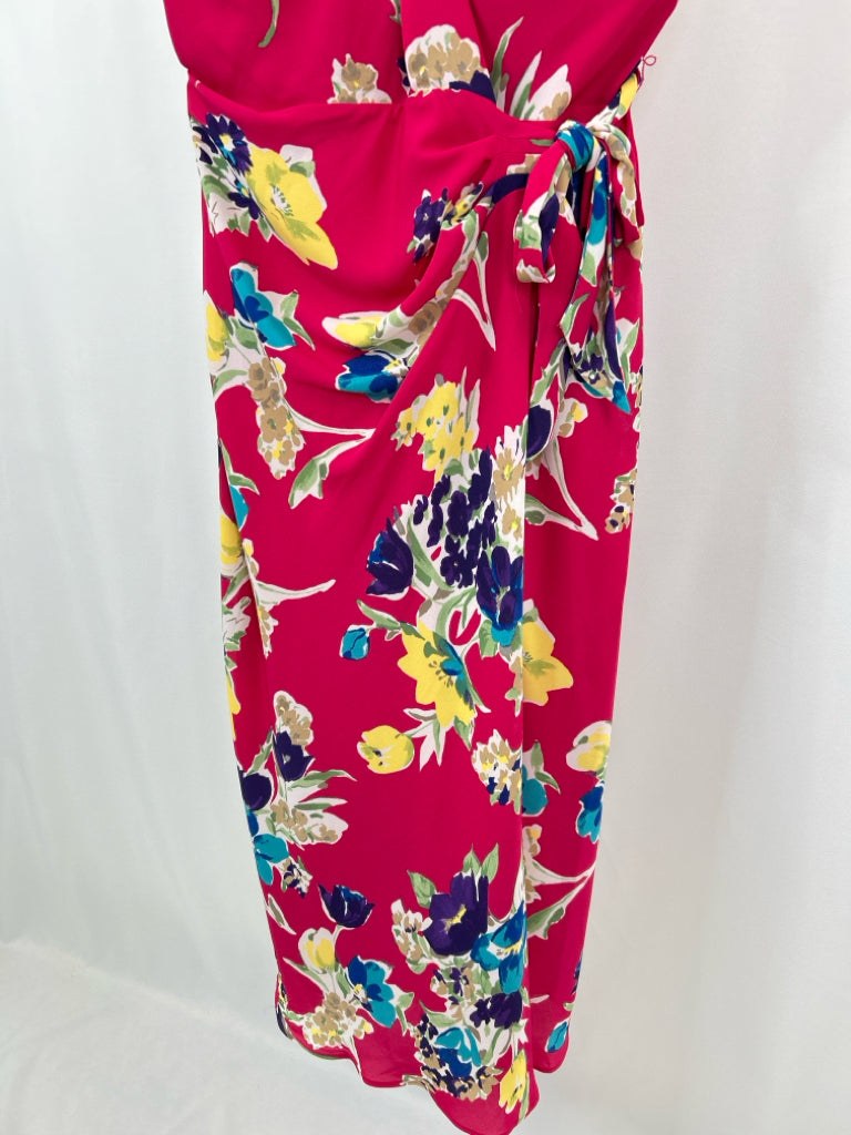 Lauren Ralph Lauren Size 12 Pink Floral Women's Dress NWT
