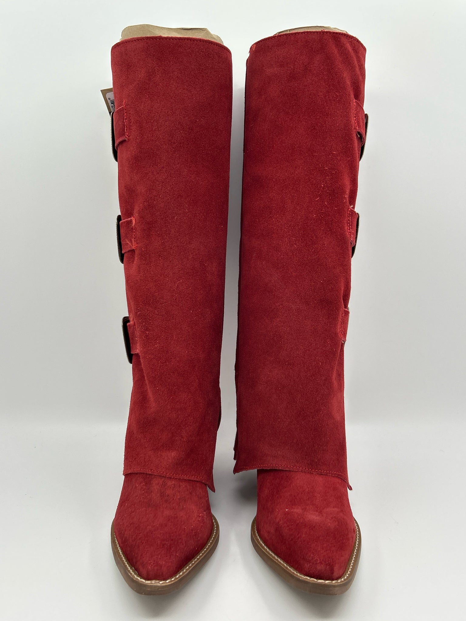 DINGO Size 7.5M Red Women Boots