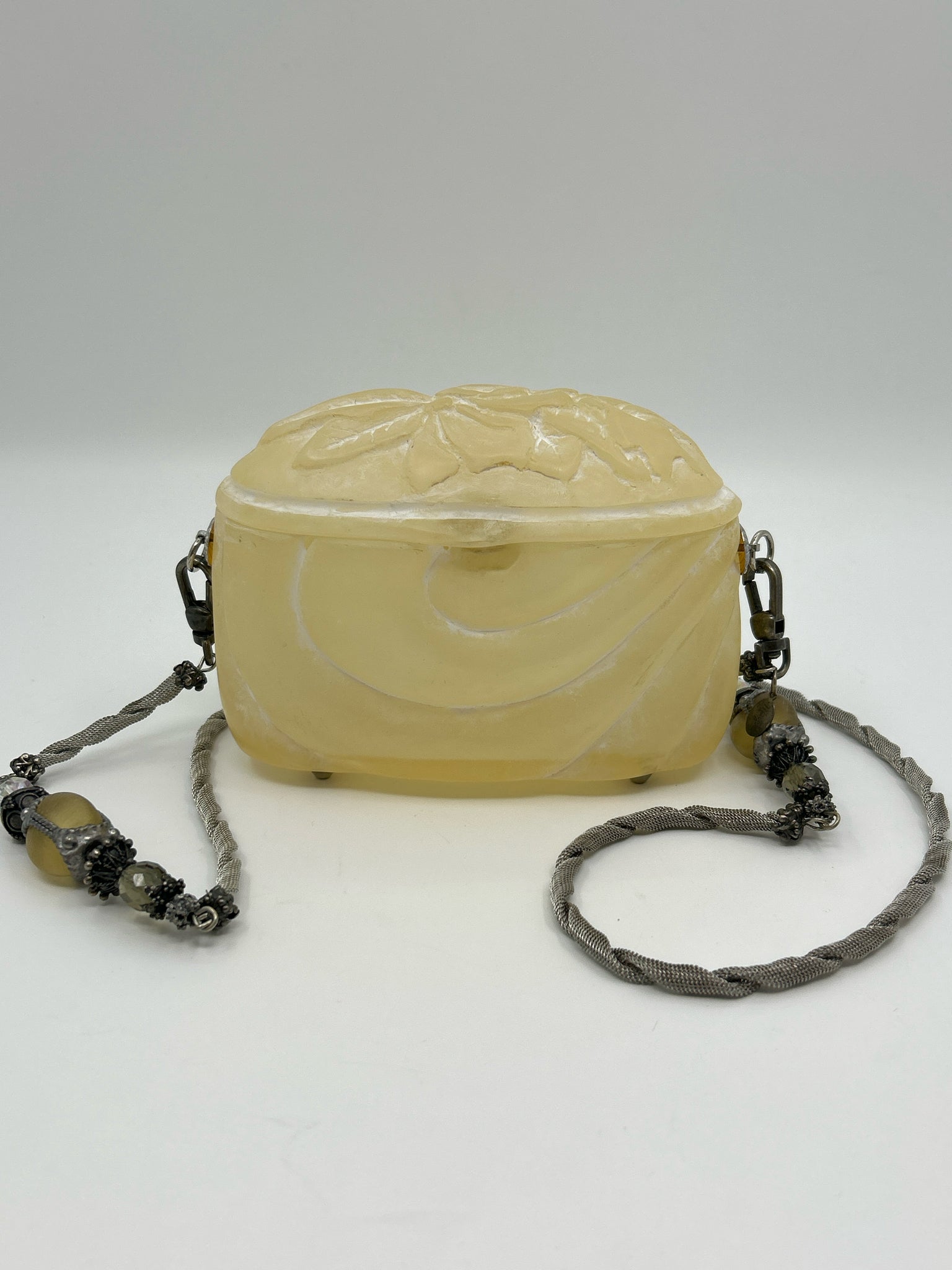 MAYA EVANGELISTA Cream Women Purse