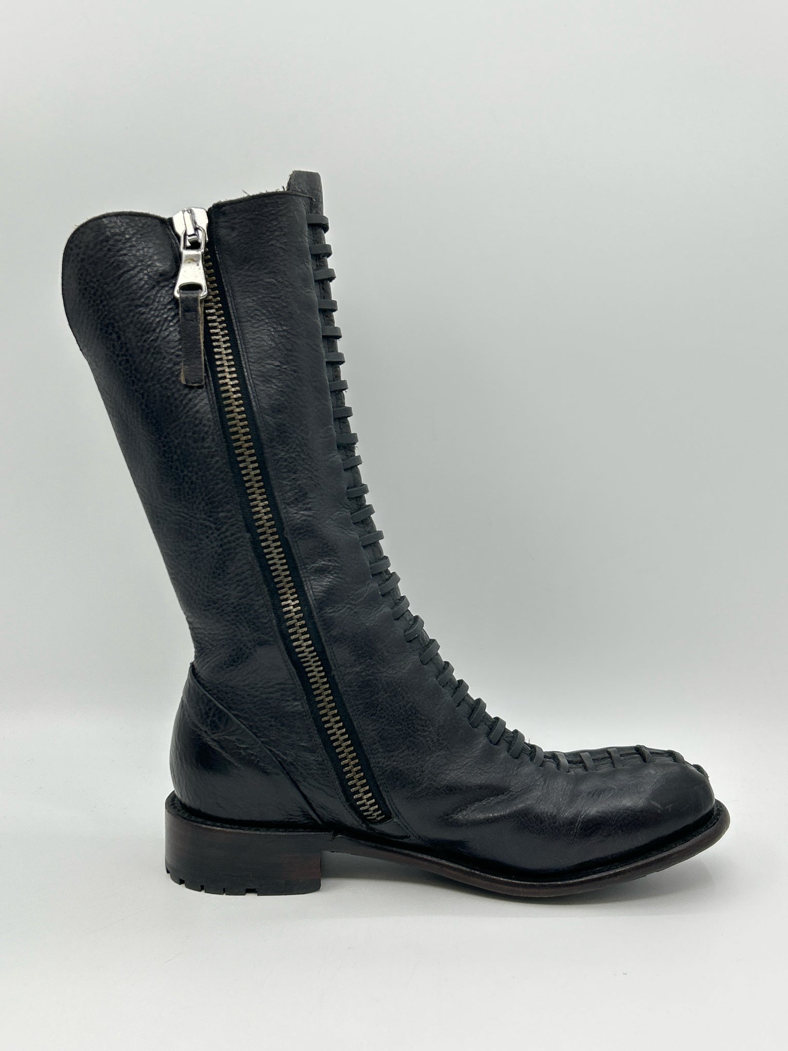 JOHN FLUEVOG Size 8W Black Women Booties
