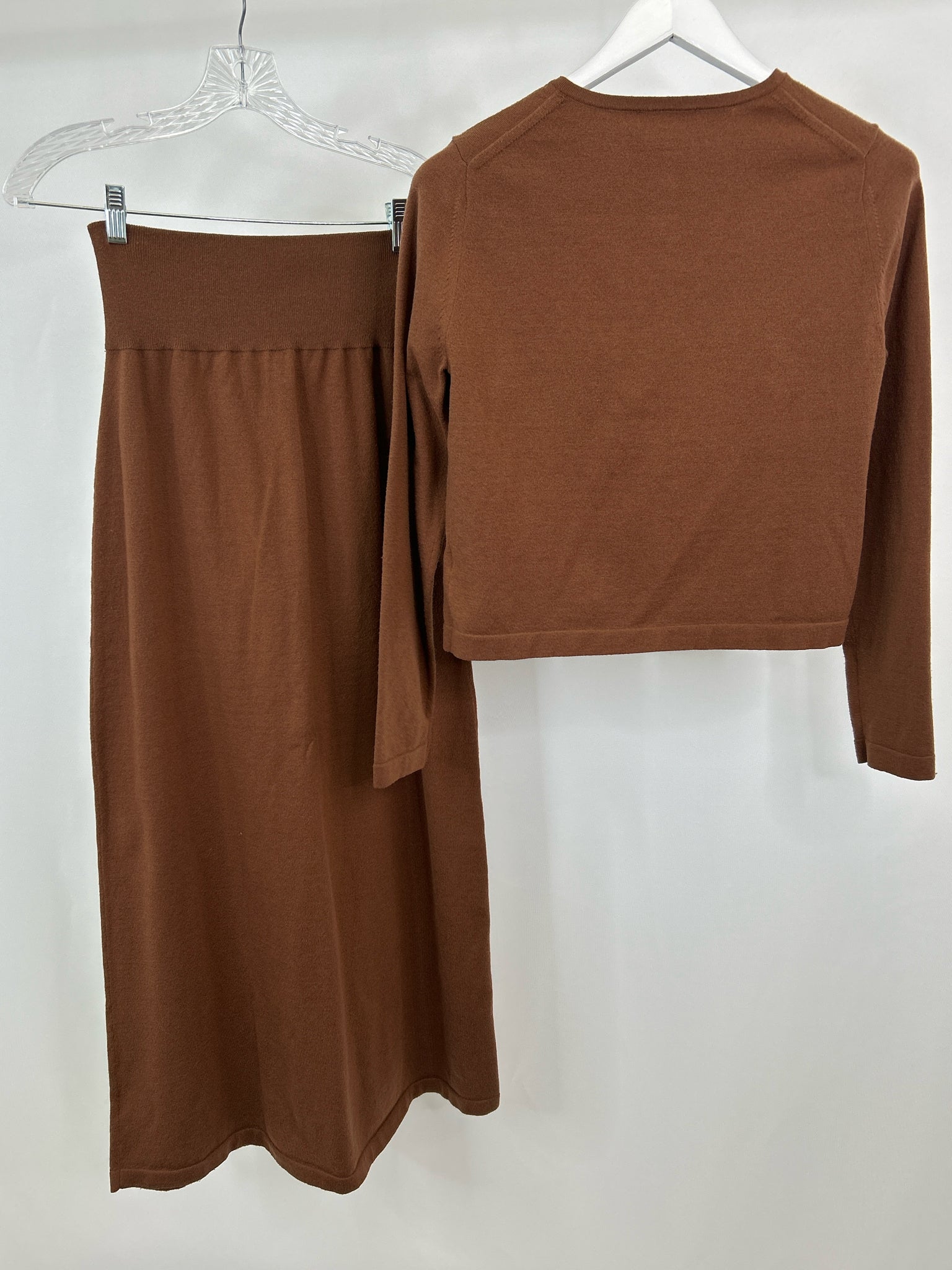 ALL:ROW Size L Brown Women 2-Piece w/skirt