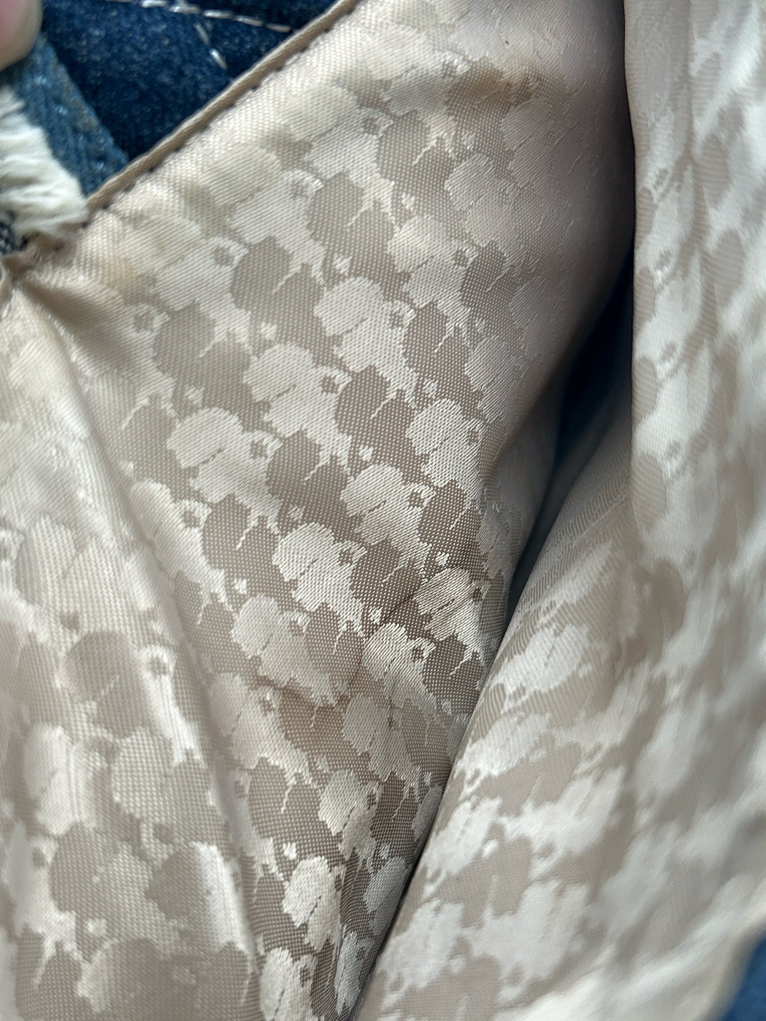 KARL LAGERFELD BLUE DENIM Women Purse