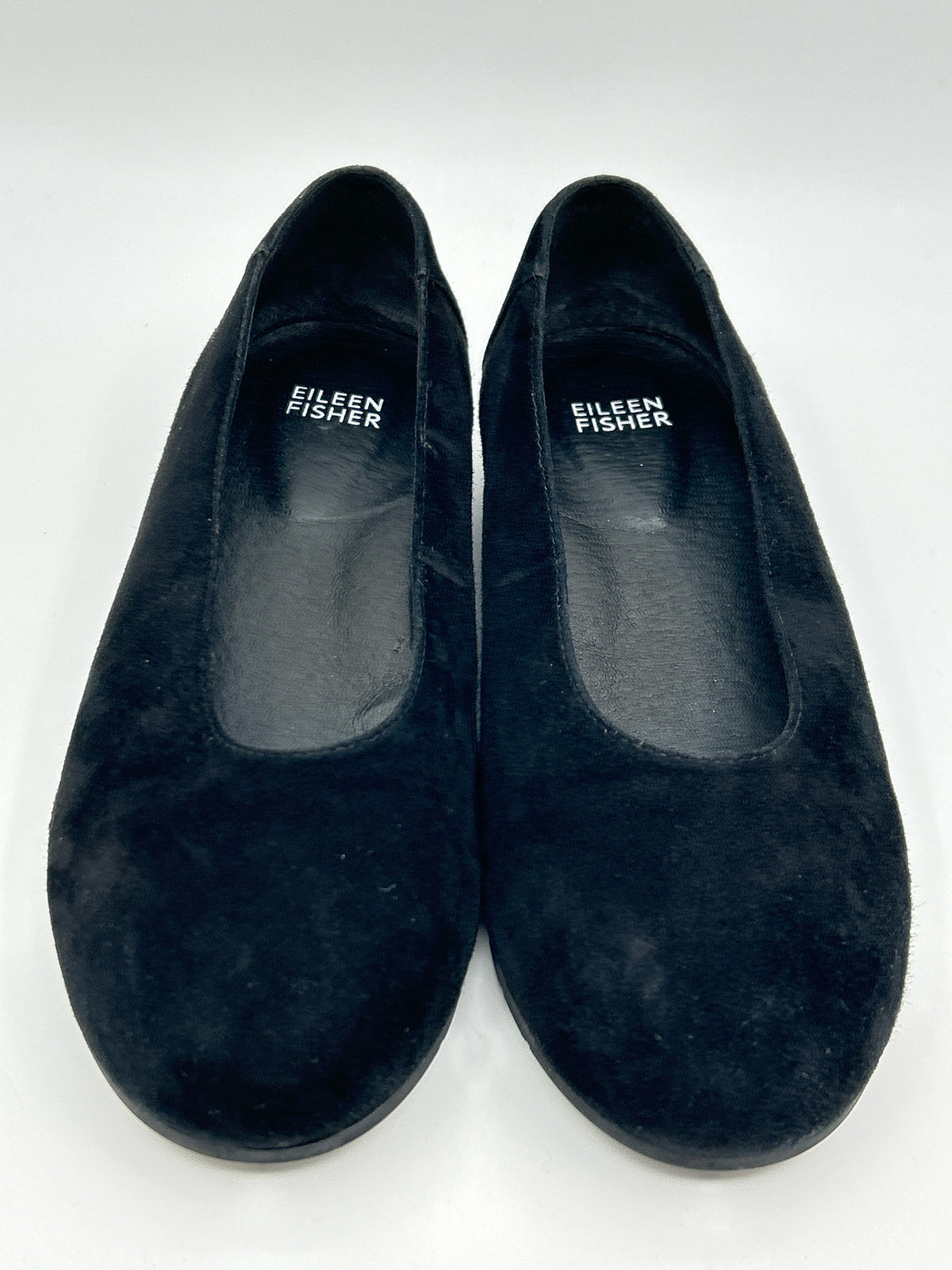 EILEEN FISHER Size 6.5 Black Women Flats