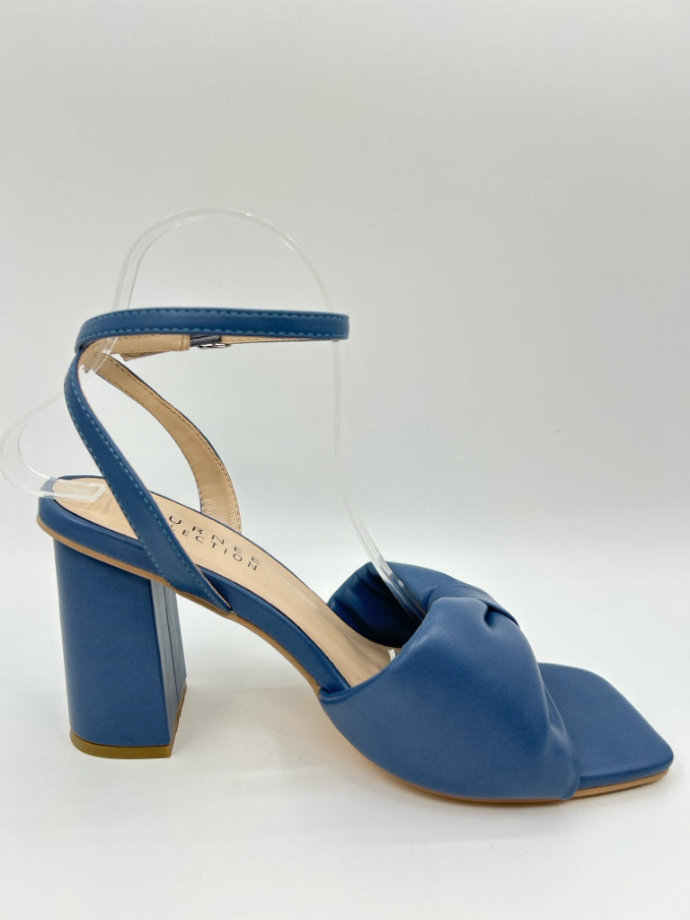 JOURNEE COLLECTION Size 9.5 Blue Women's Sandal