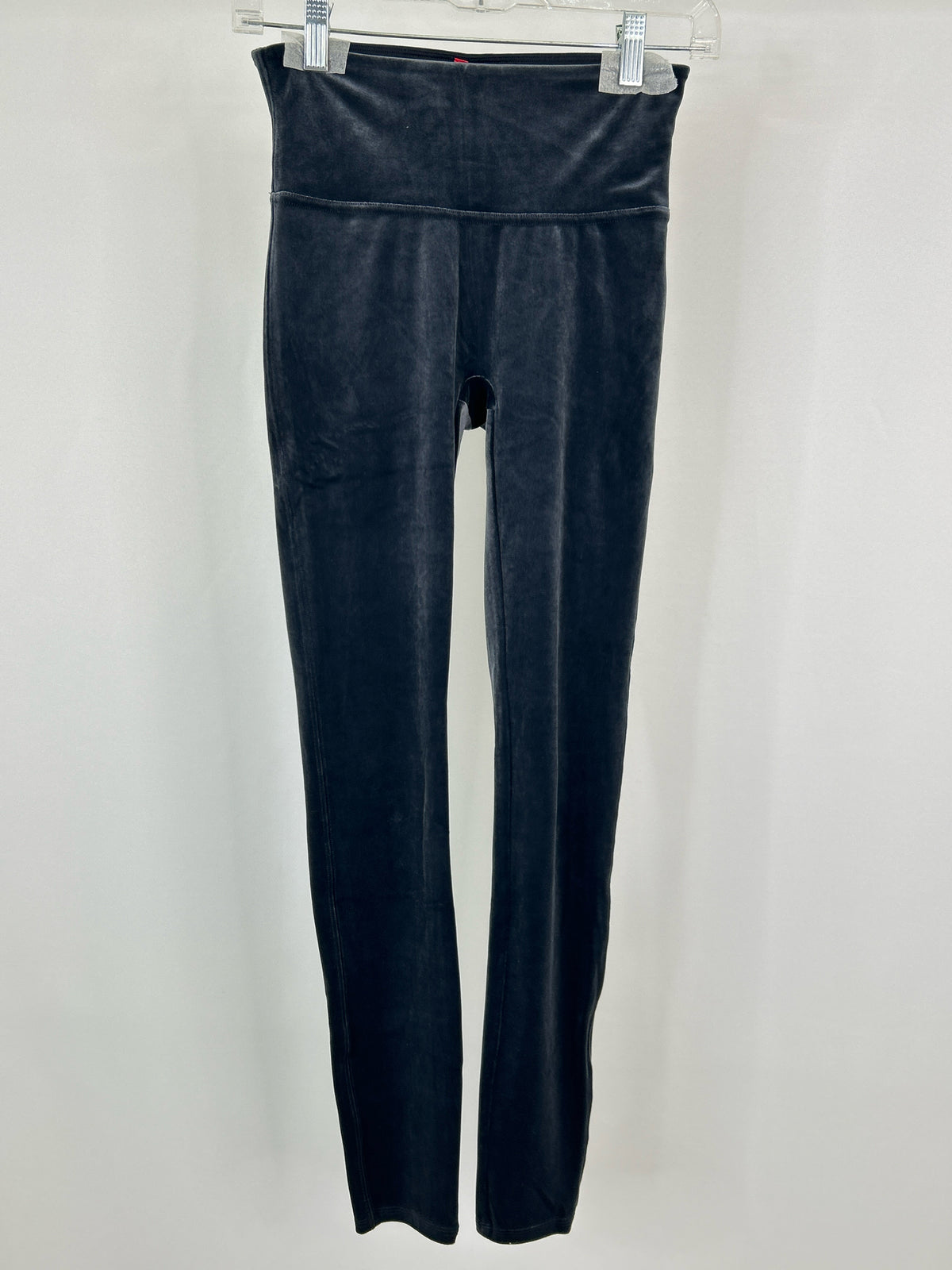 SPANX Size S BLUE METALLIC Women Legging